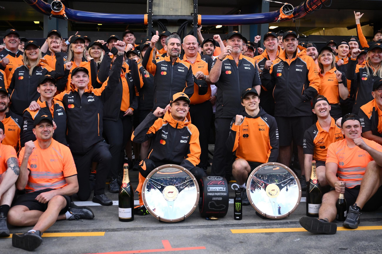 Los fotos del arranque de la Fórmula 1 en Melbourne