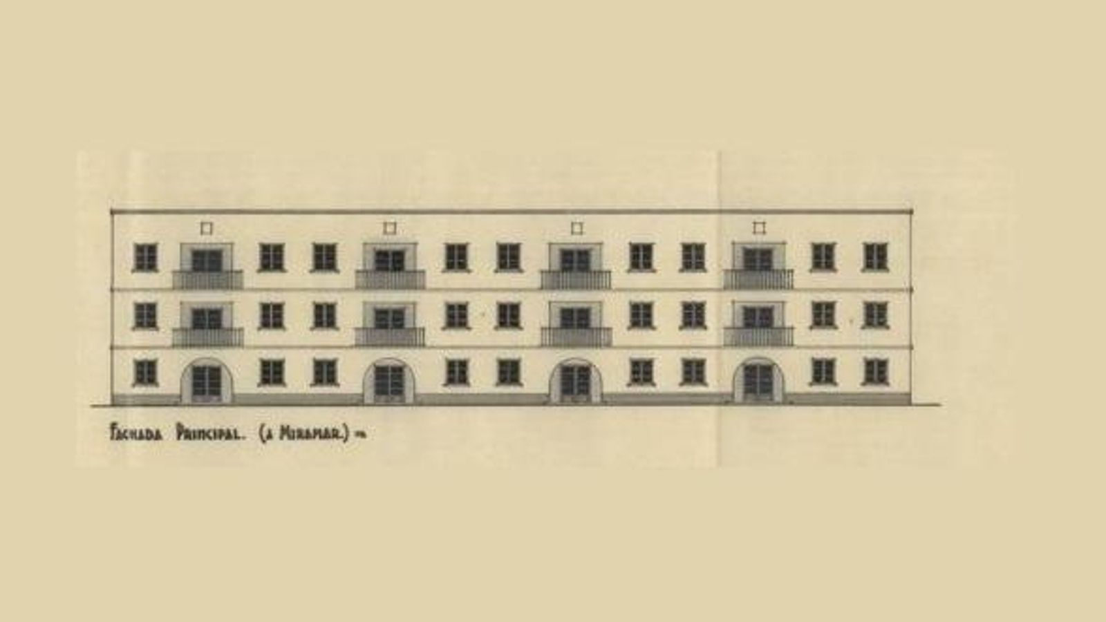 Anteproyecto de bloque de 12 viviendas protegidas en la calle Amargura.