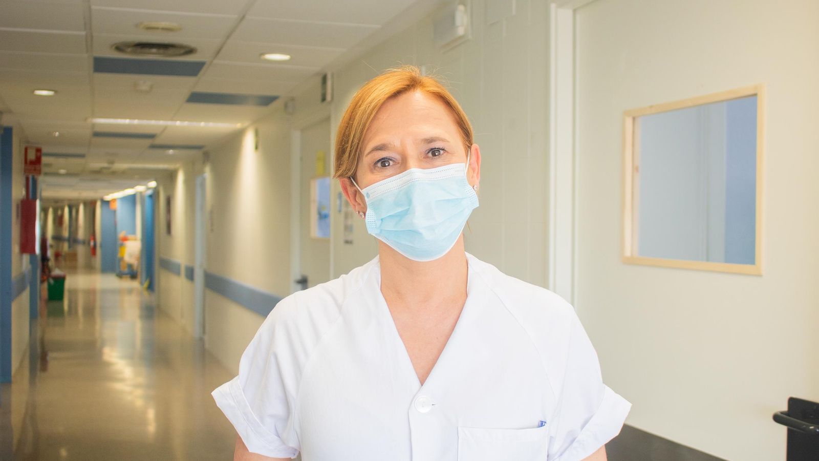María José Cabrera, enfermera del equipo Covid del Virgen del Rocío.