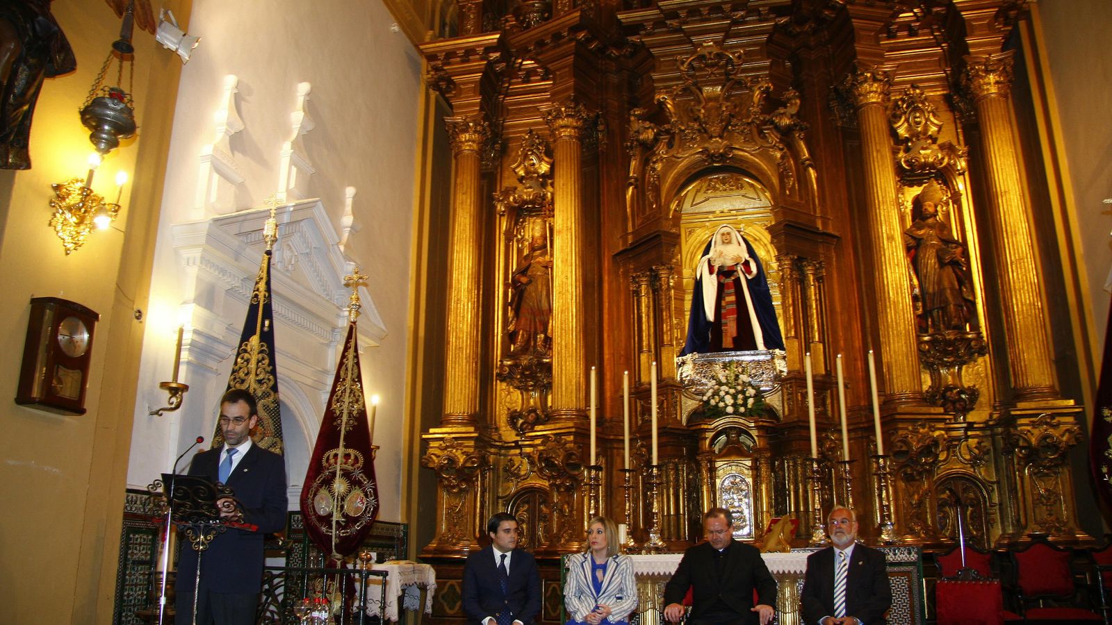 Interior de la Iglesia de San Bernardo.