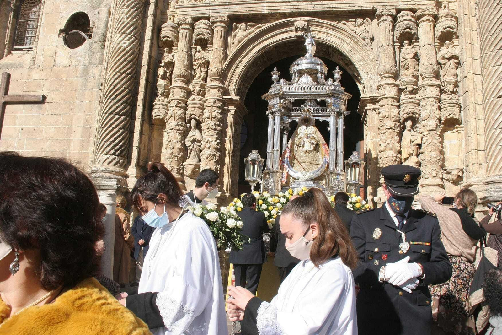 Salida extraordinaria de la Patrona, la Virgen de los Milagros