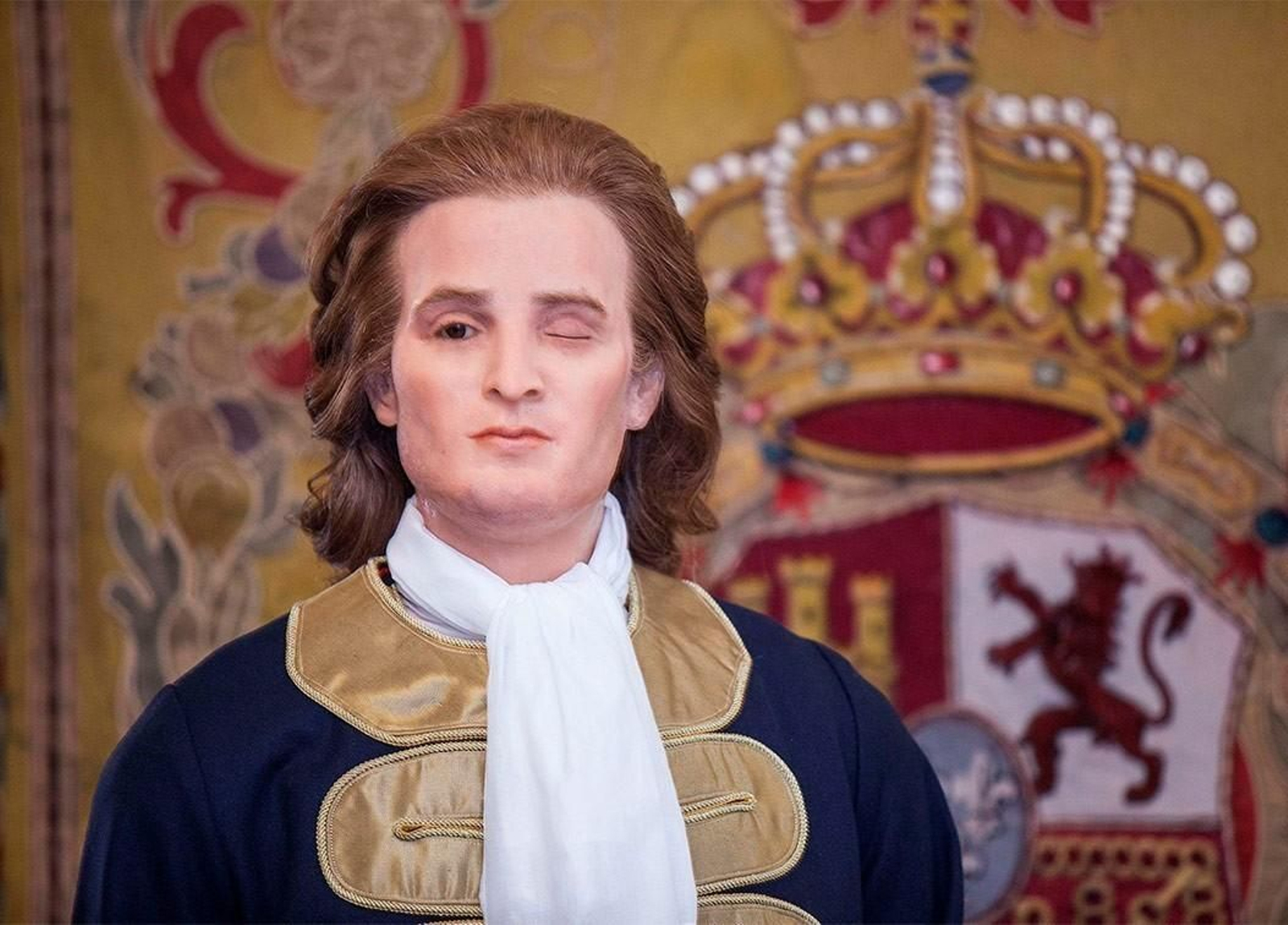 La figura de cera del Museo de Cera de Madrid de Blas de Lezo