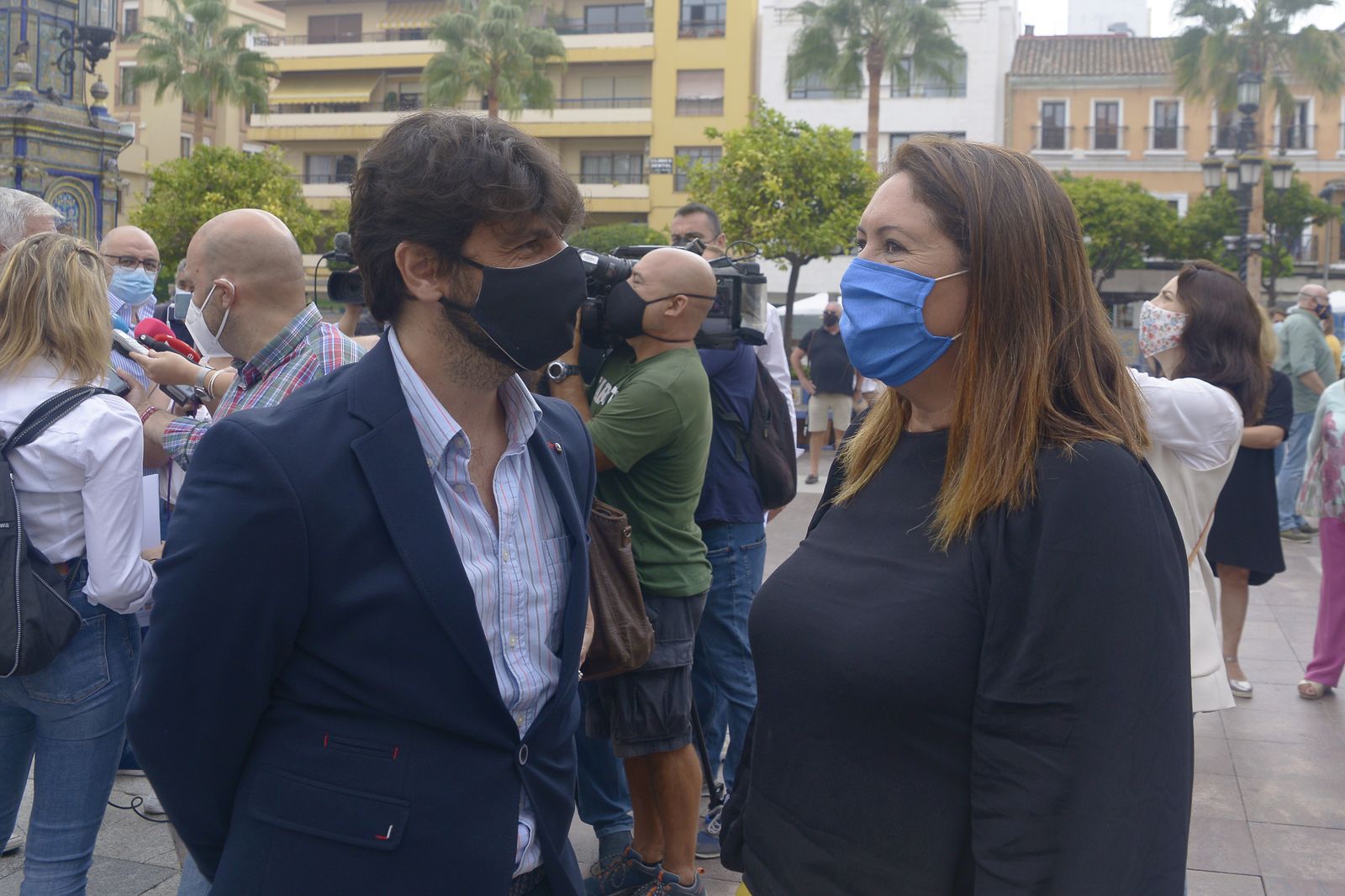 Fotos de la concentración contra el narcotráfico en Algeciras.