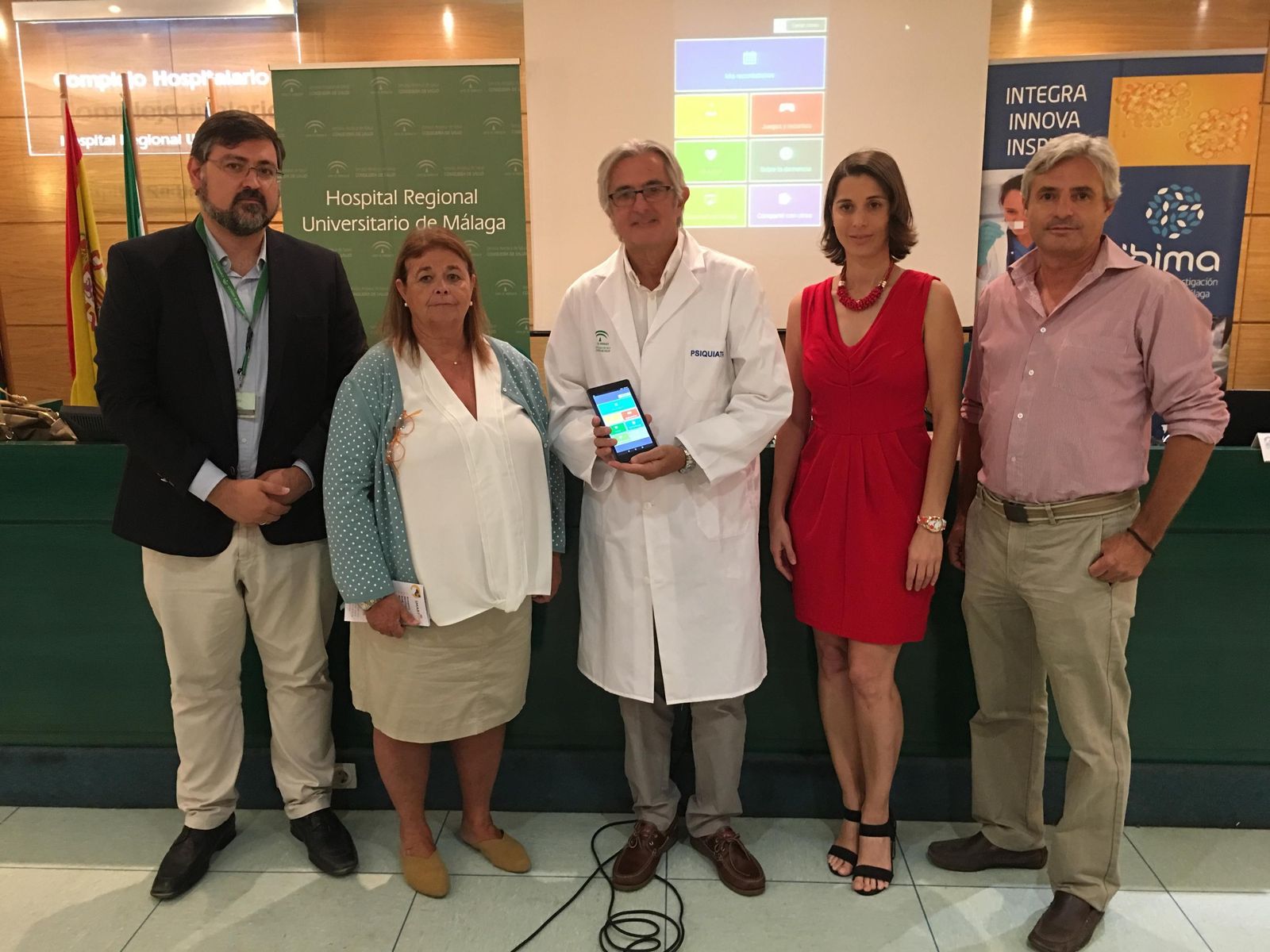 Presentación del ensayo clínico del proyecto SMART4MD en el Hospital Regional de Málaga