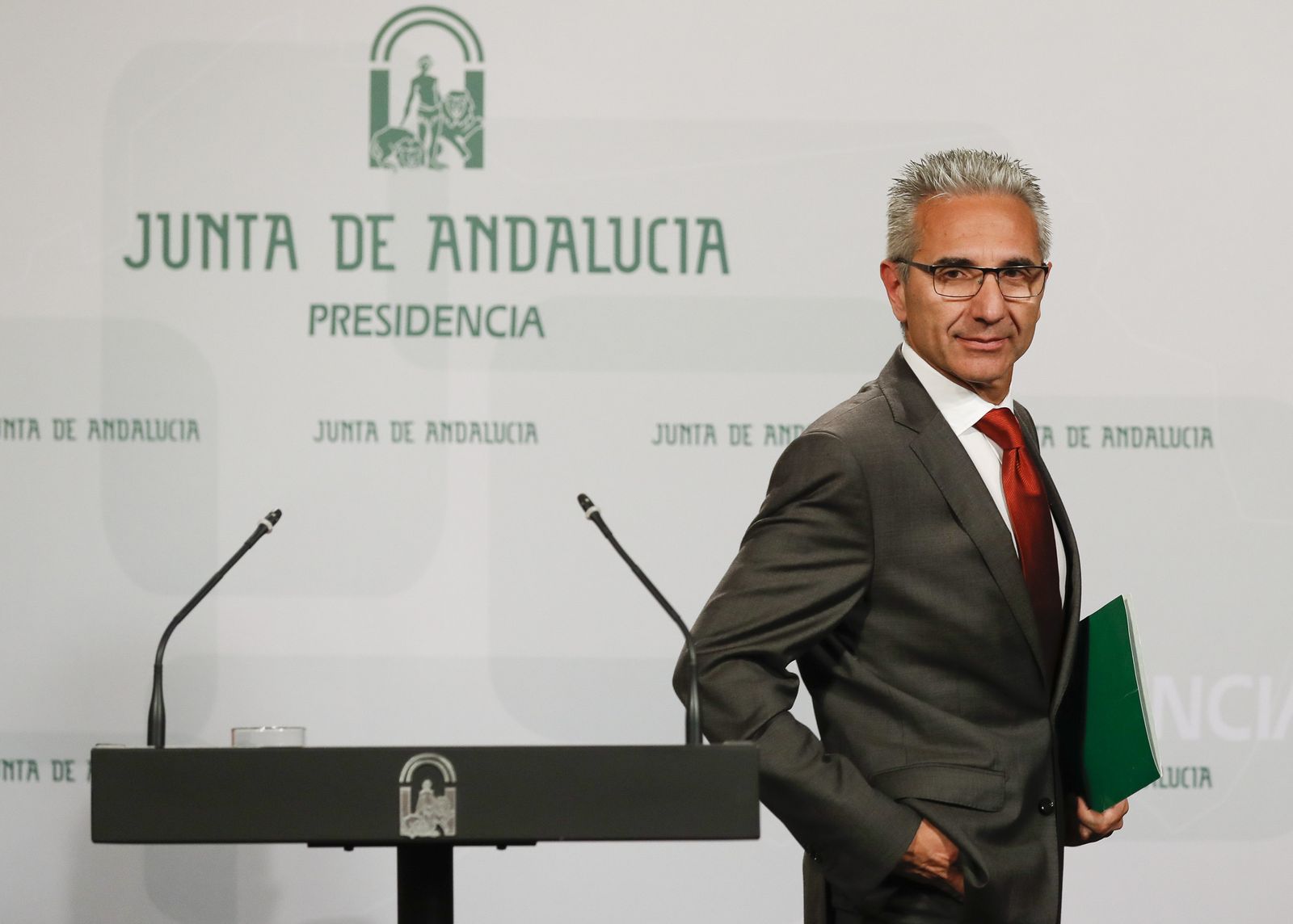 Miguel Ángel Vázquez, portavoz de la Junta.