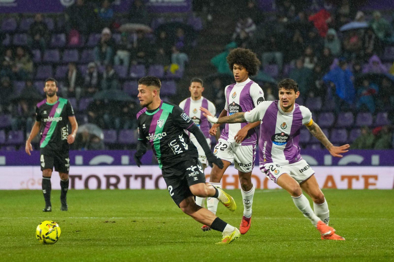 El Real Valladolid-Málaga CF, en fotos