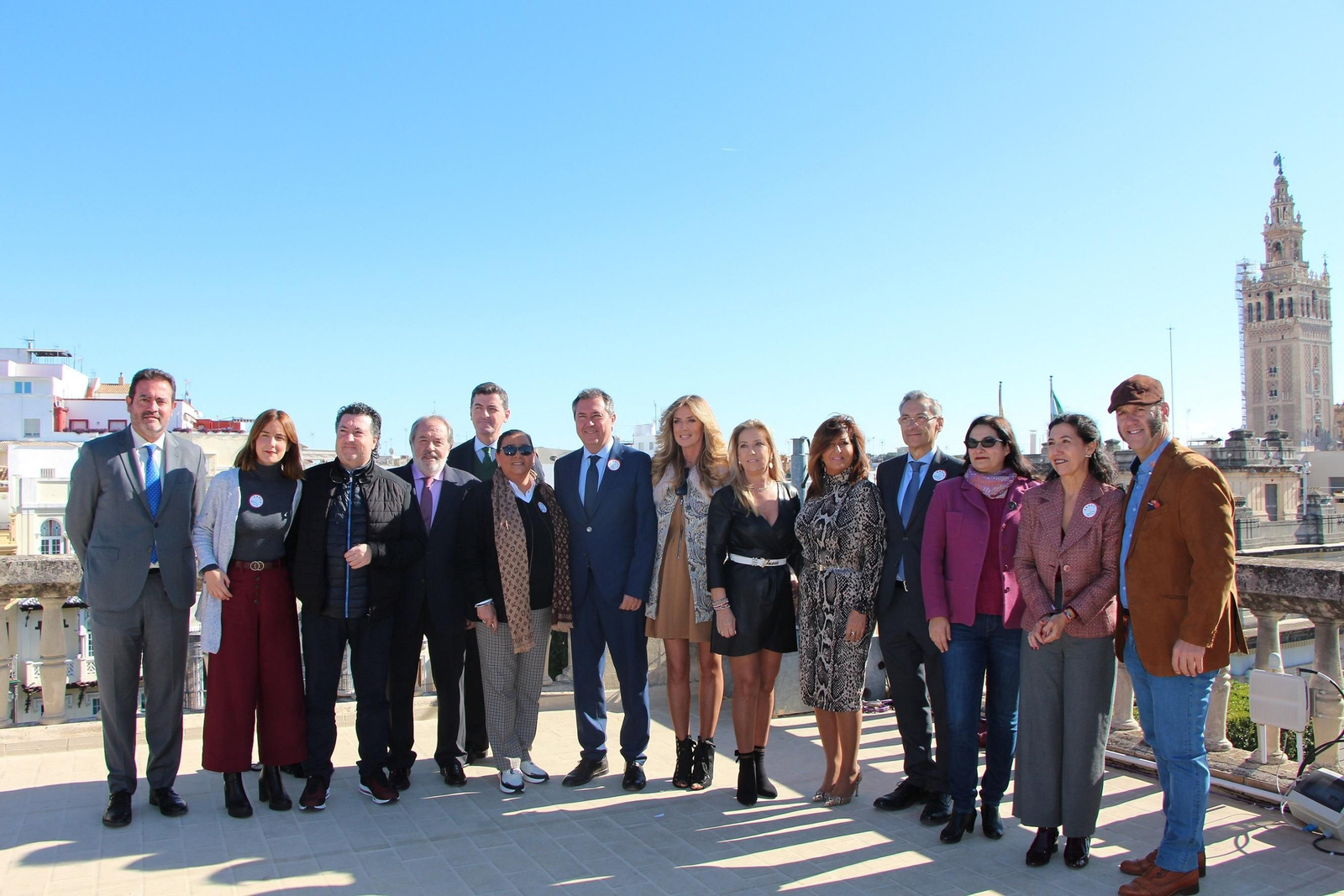 Presentación de la 'Gala por la Vida. Memorial Rafa Serna' en el Ayuntamiento de Sevilla.