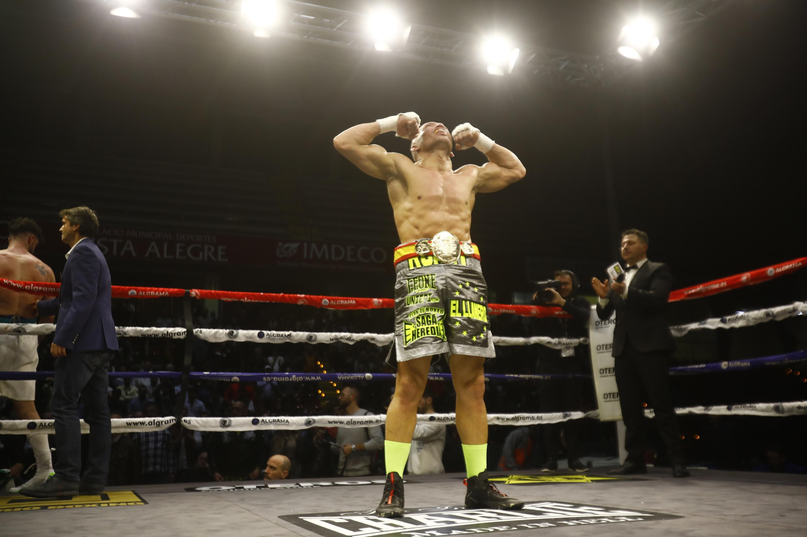 Las imágenes del combate entre José Luis Navarro Jr y Ronny Landaeta en Córdoba