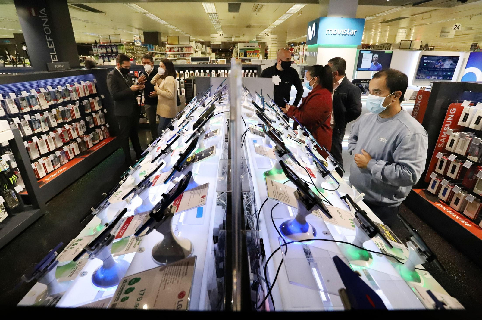 Imágenes del "Black Friday" en el Corte Inglés Imágenes del "Black Friday" en el Corte Inglés