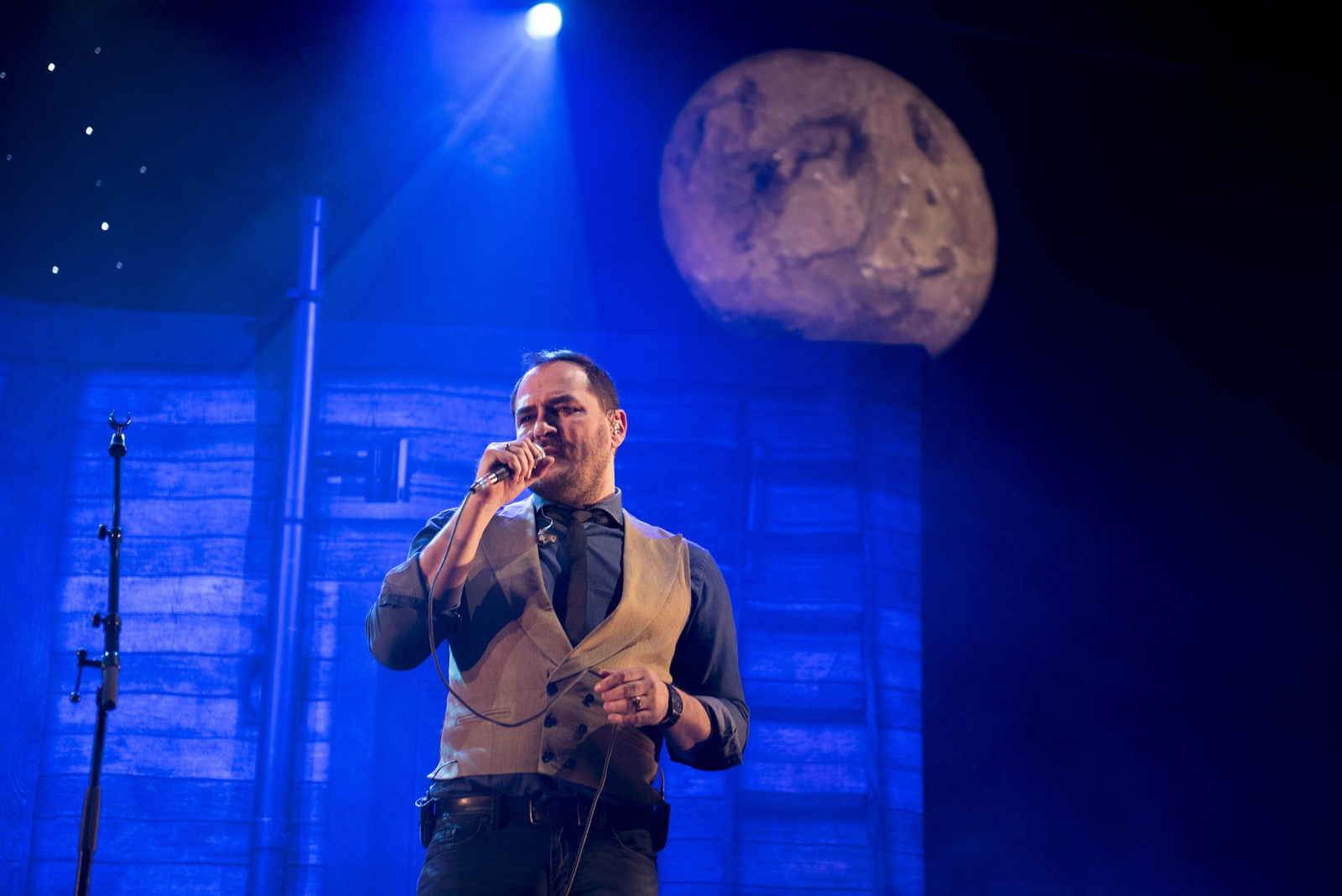 Ismael Serrano, en un concierto en Granada.