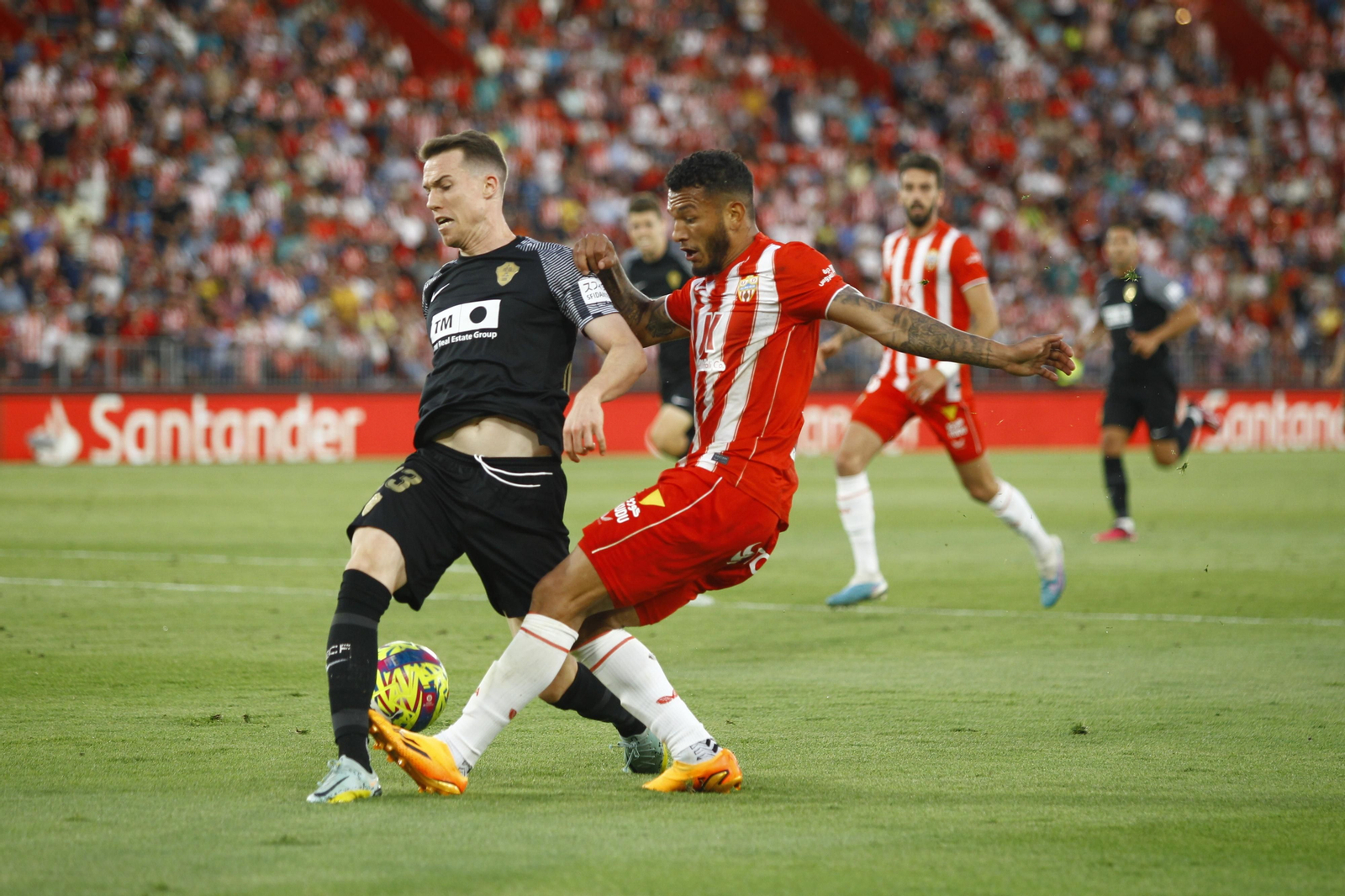 Imágenes del partido U.D. Almería-Elche C.F.