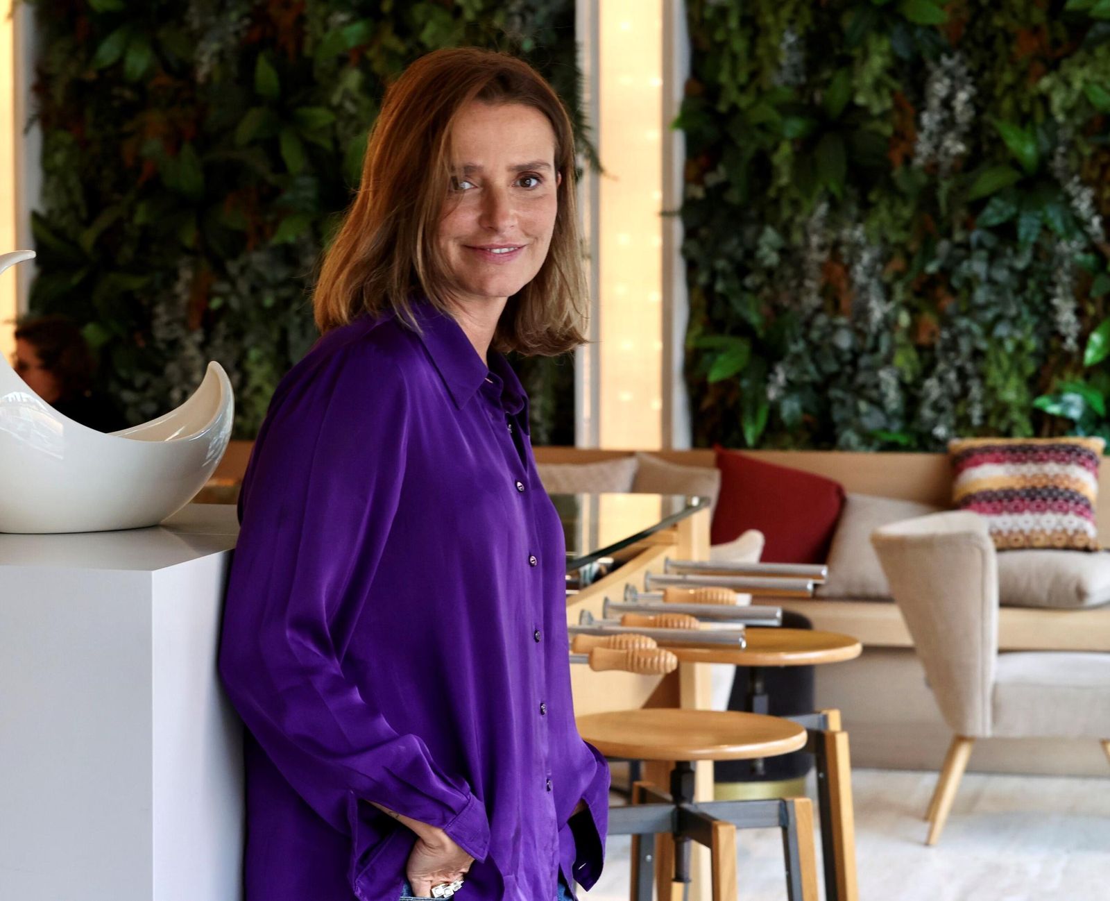 La escritora María de la Luz del Prado.