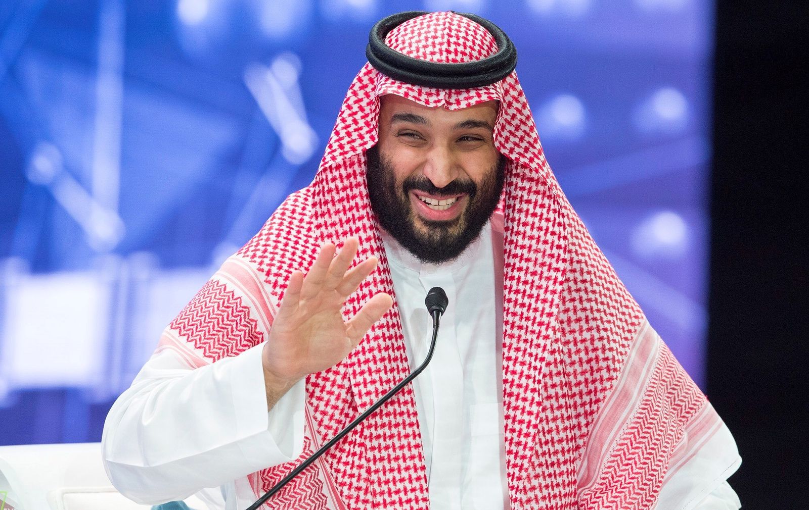 El príncipe heredero saudí, Mohamed bin Salman, en un foro económico en Riad el pasado 24 de octubre