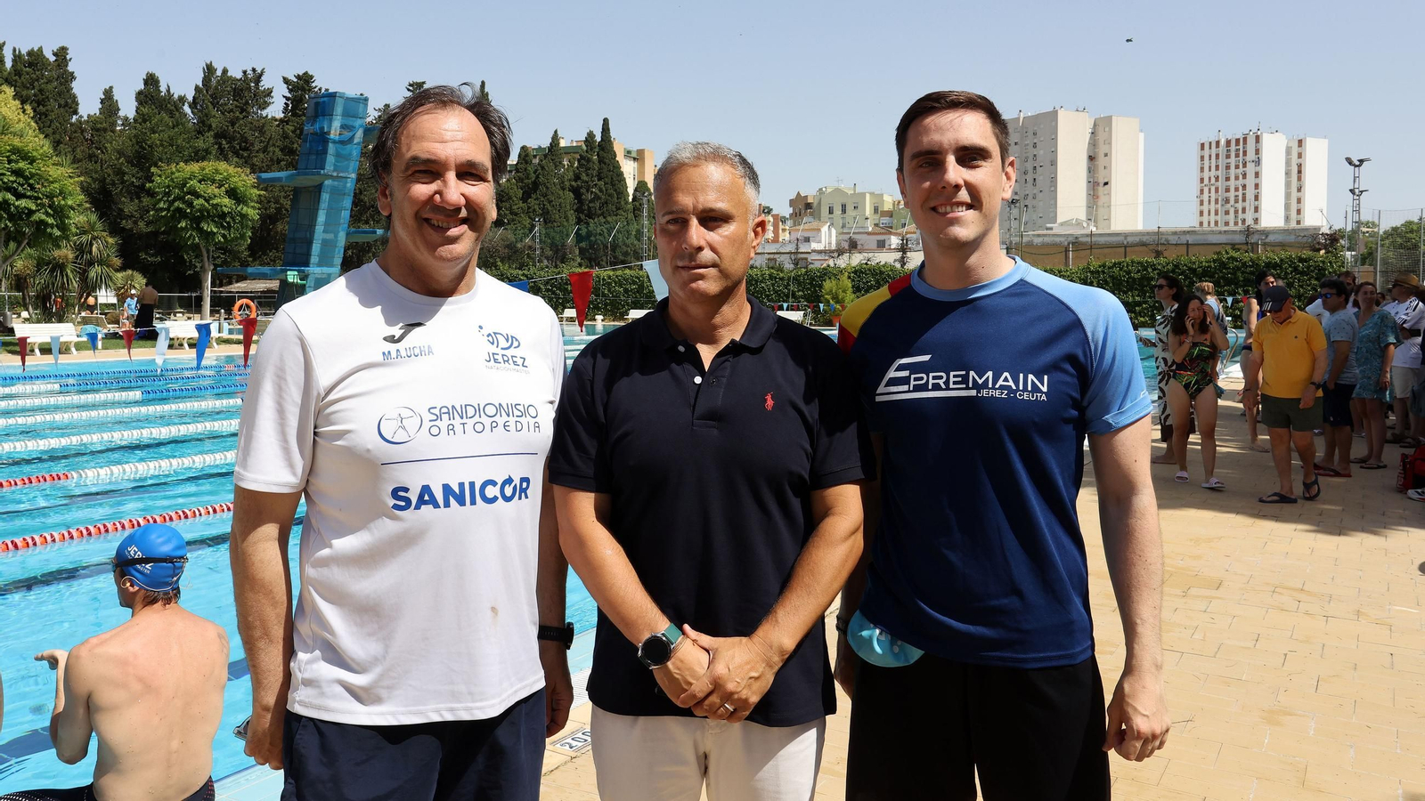 Imágenes del 55 aniversario de la Natación en Jerez