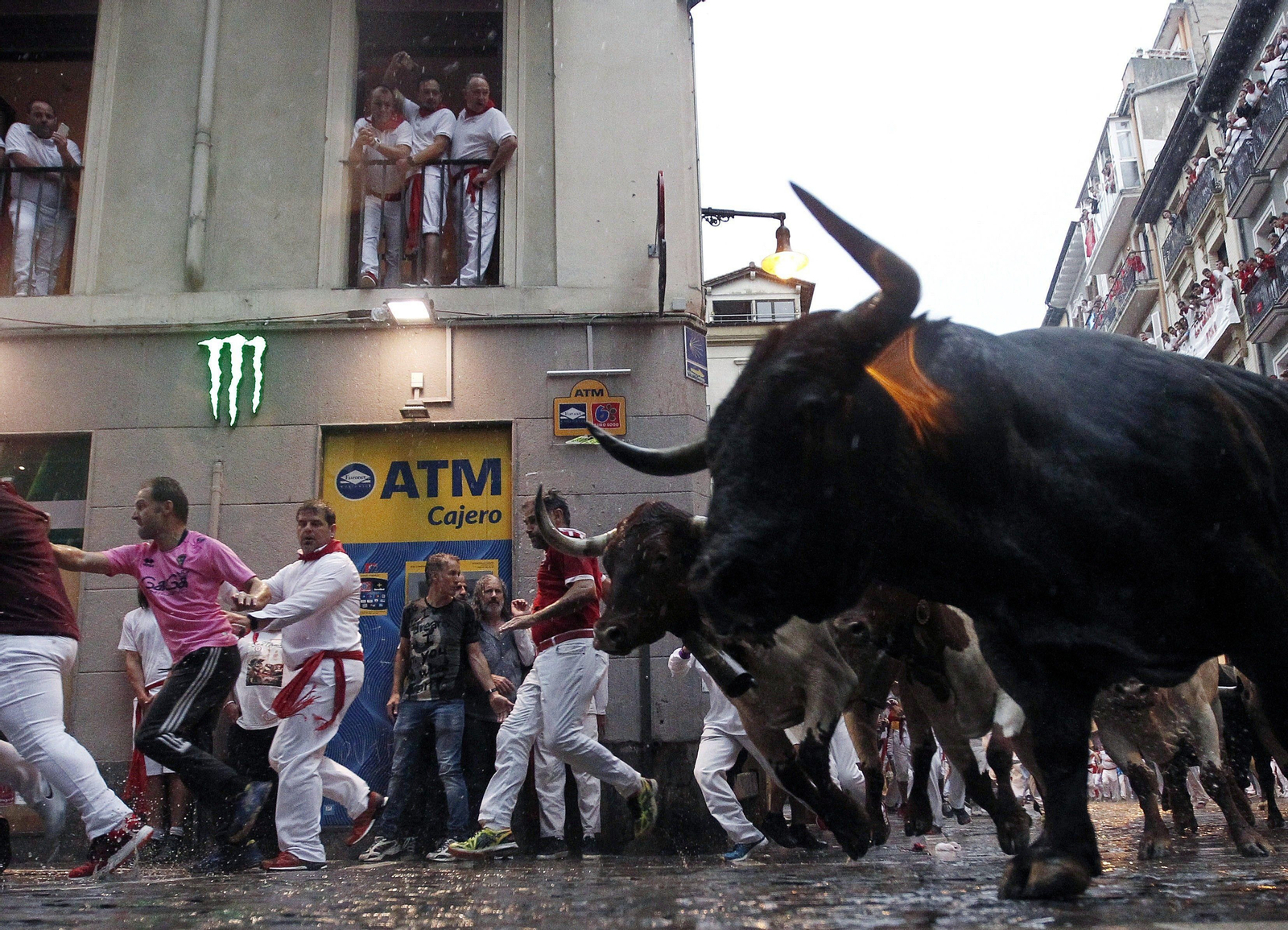 Las imágenes del segundo encierro de los Sanfermines 2018