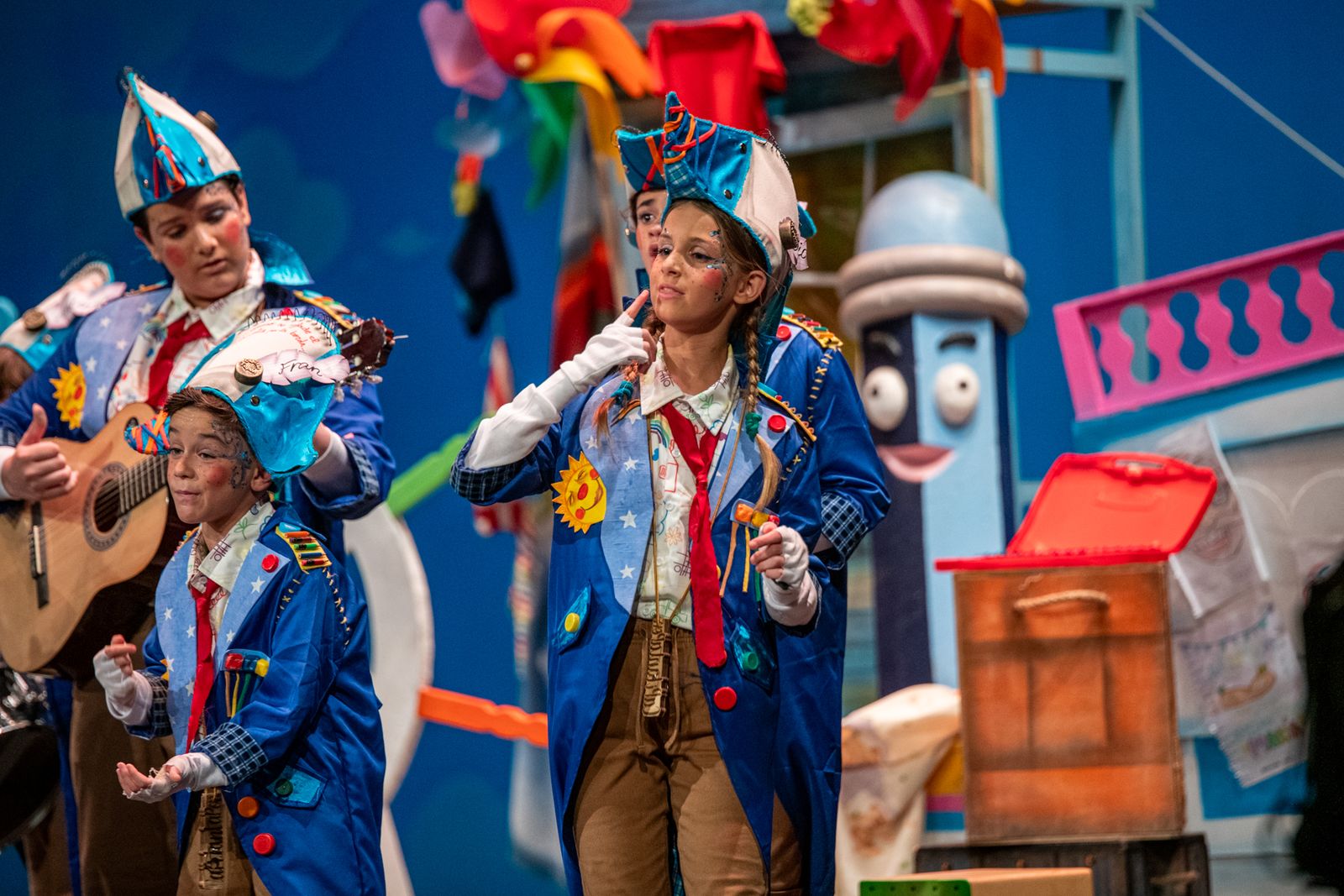 Comparsa 'Capitán tapón'