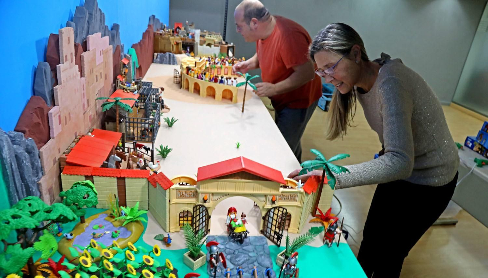 Secuencia del montaje 'Un belén en un clic' en Diario de Jerez