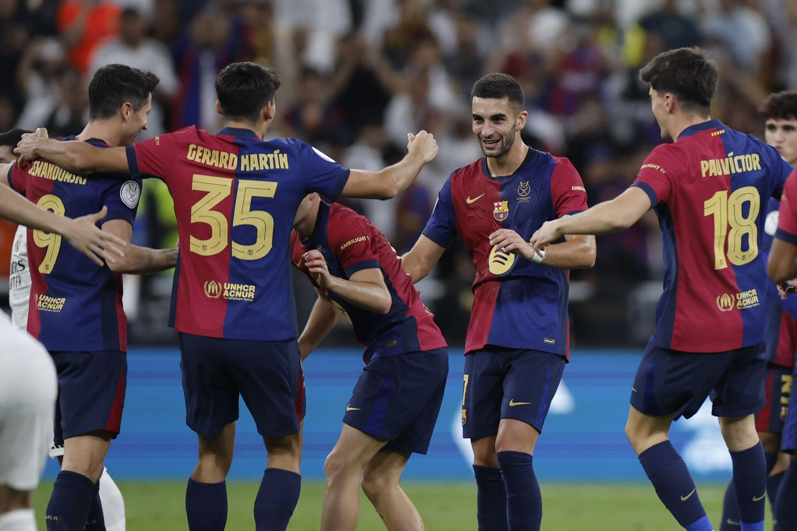 Las fotos de la Supercopa Barcelona - Real Madrid