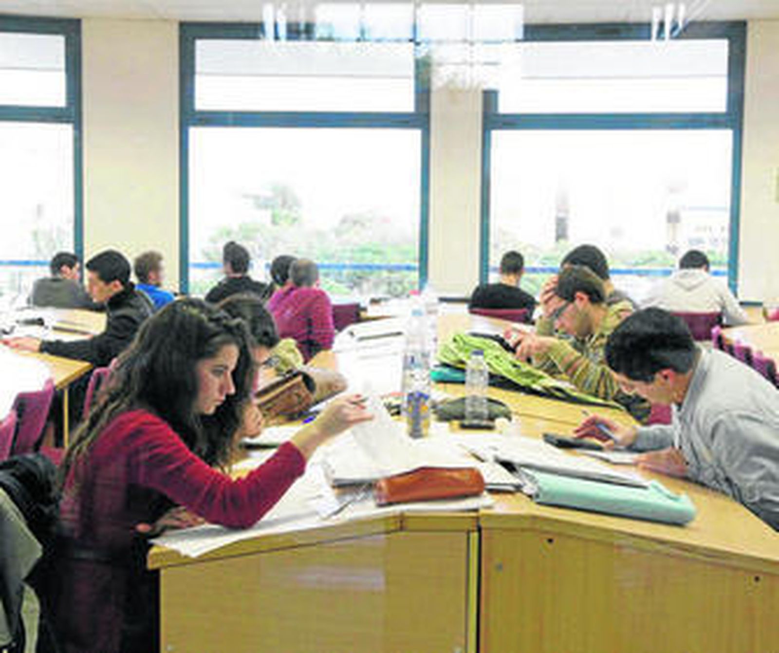 Las salas de estudio se masifican en esta época.