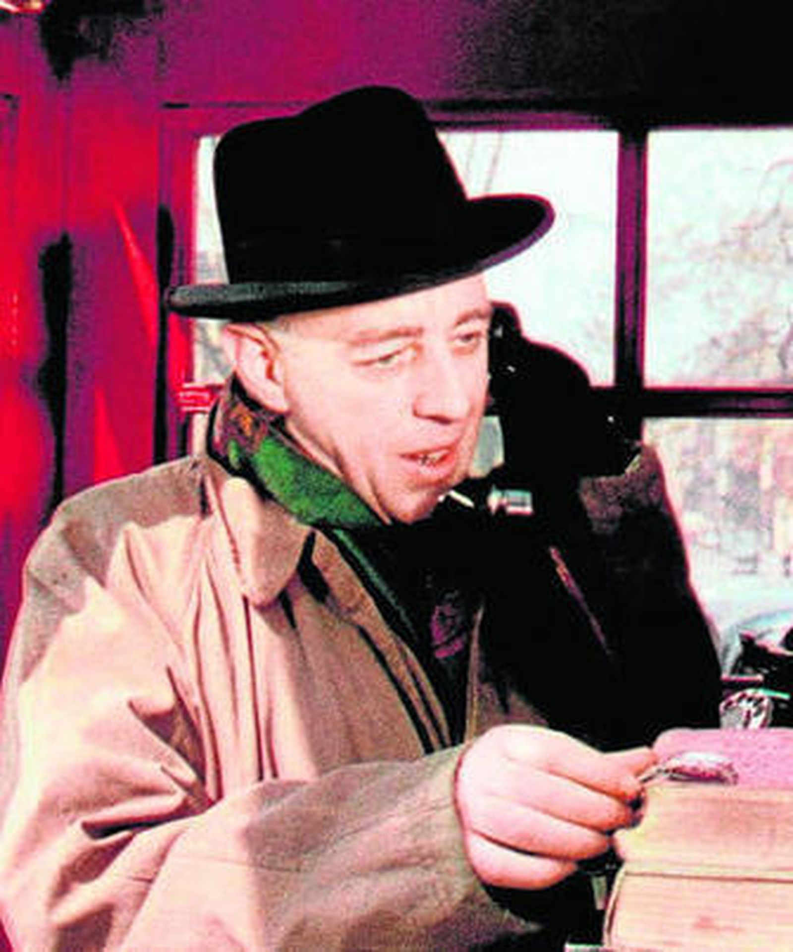 Alec Guiness, en 'El quinteto de la muerte' de Alexander Mackendrick.