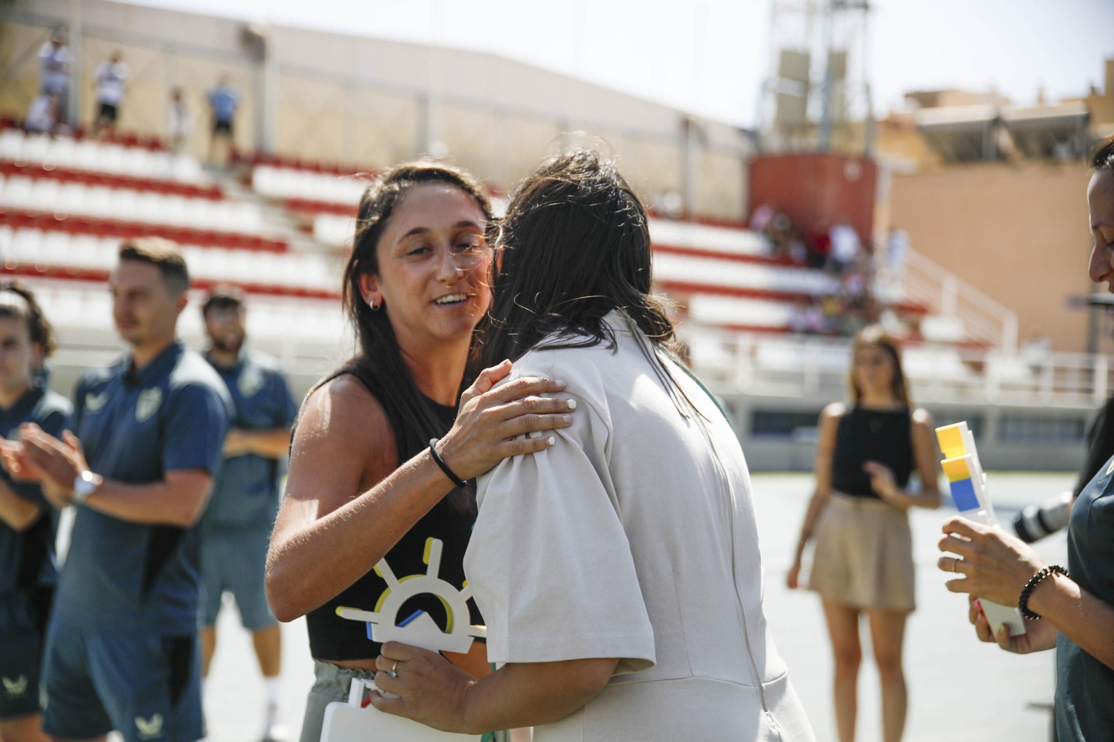 Las imágenes del partido de fútbol del Almería femenino contra el Betis B