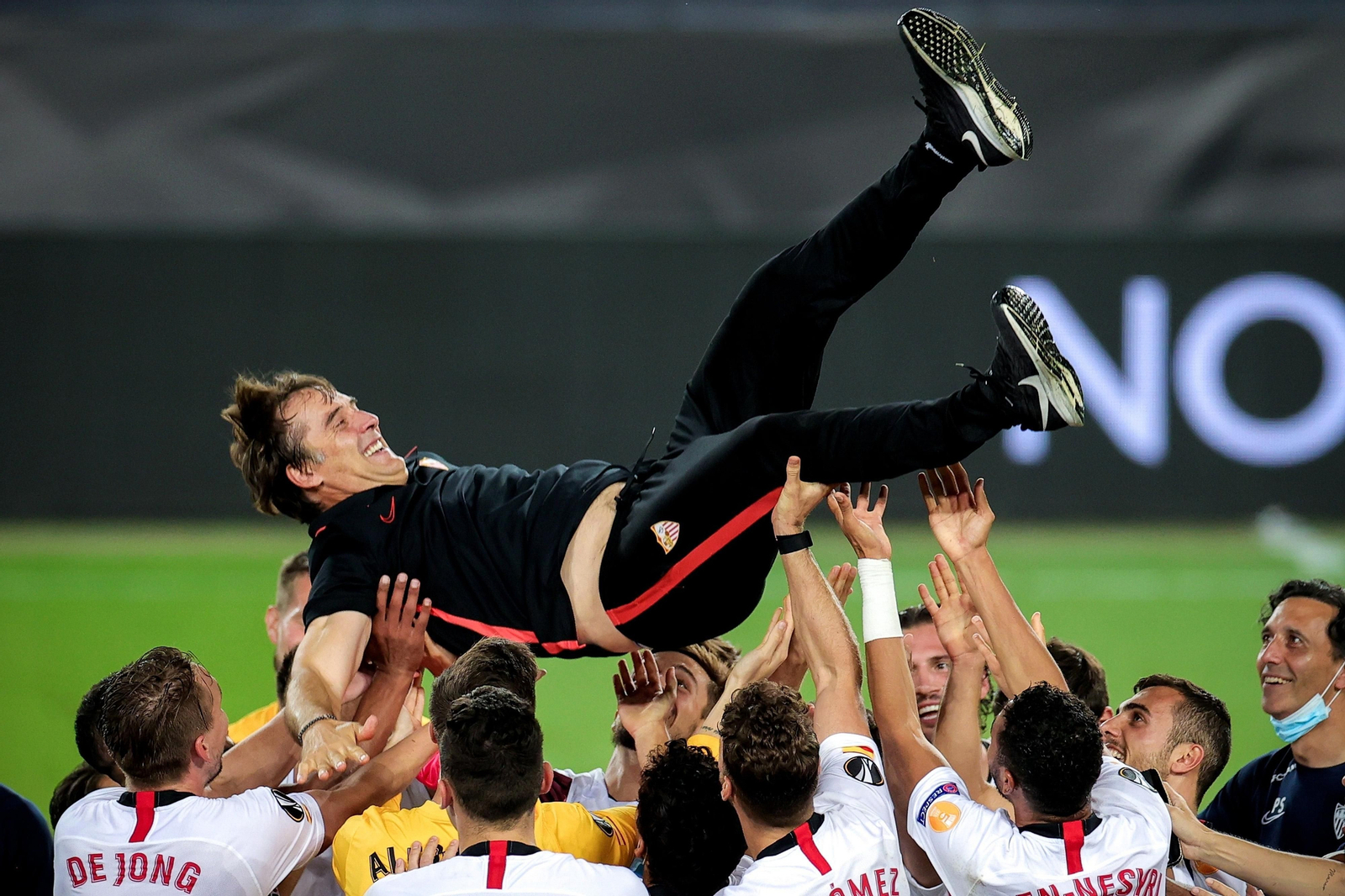 Fotos del Sevilla-Inter de Milán