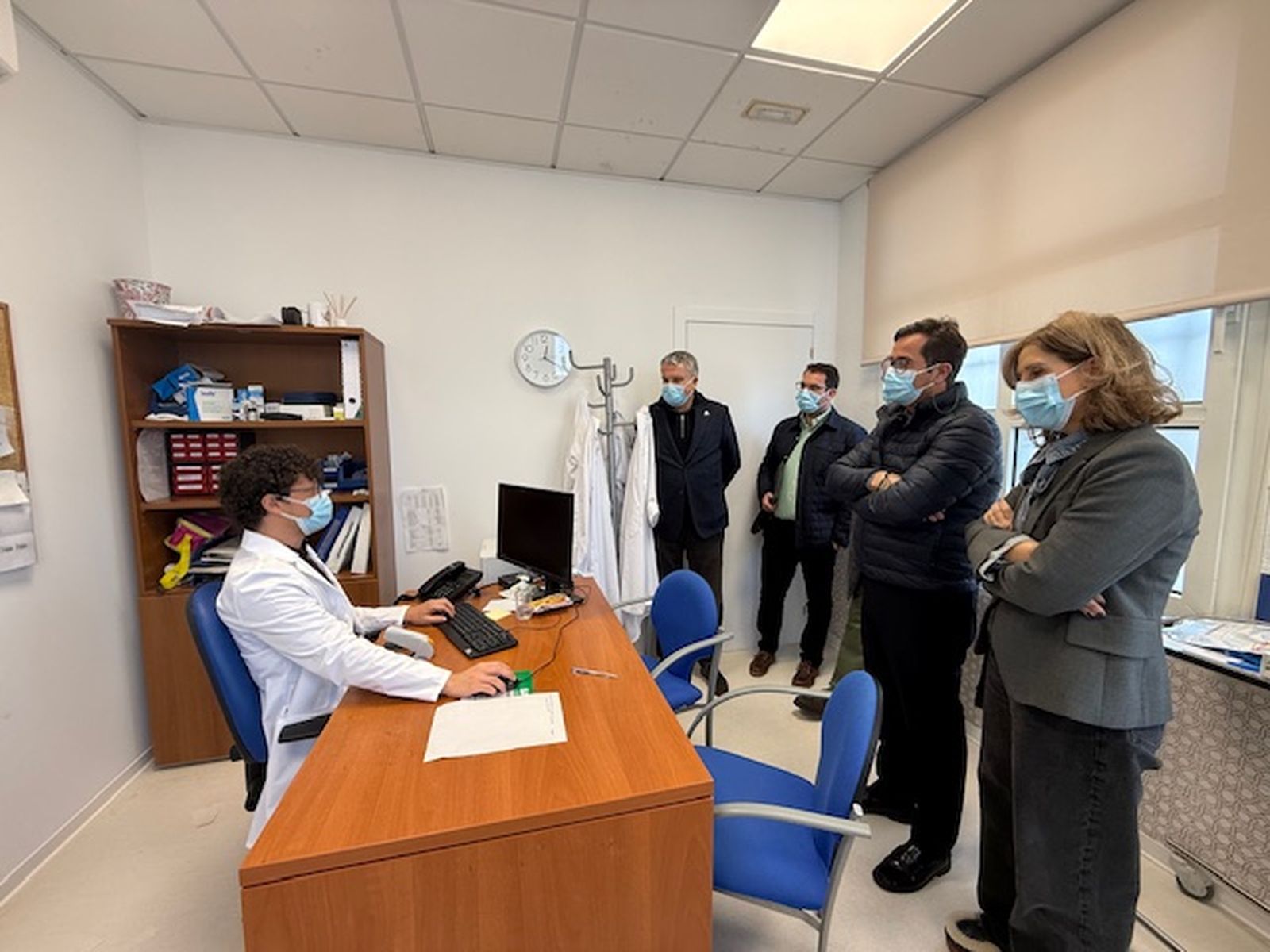 Visita al Consultorio de Almerimar.