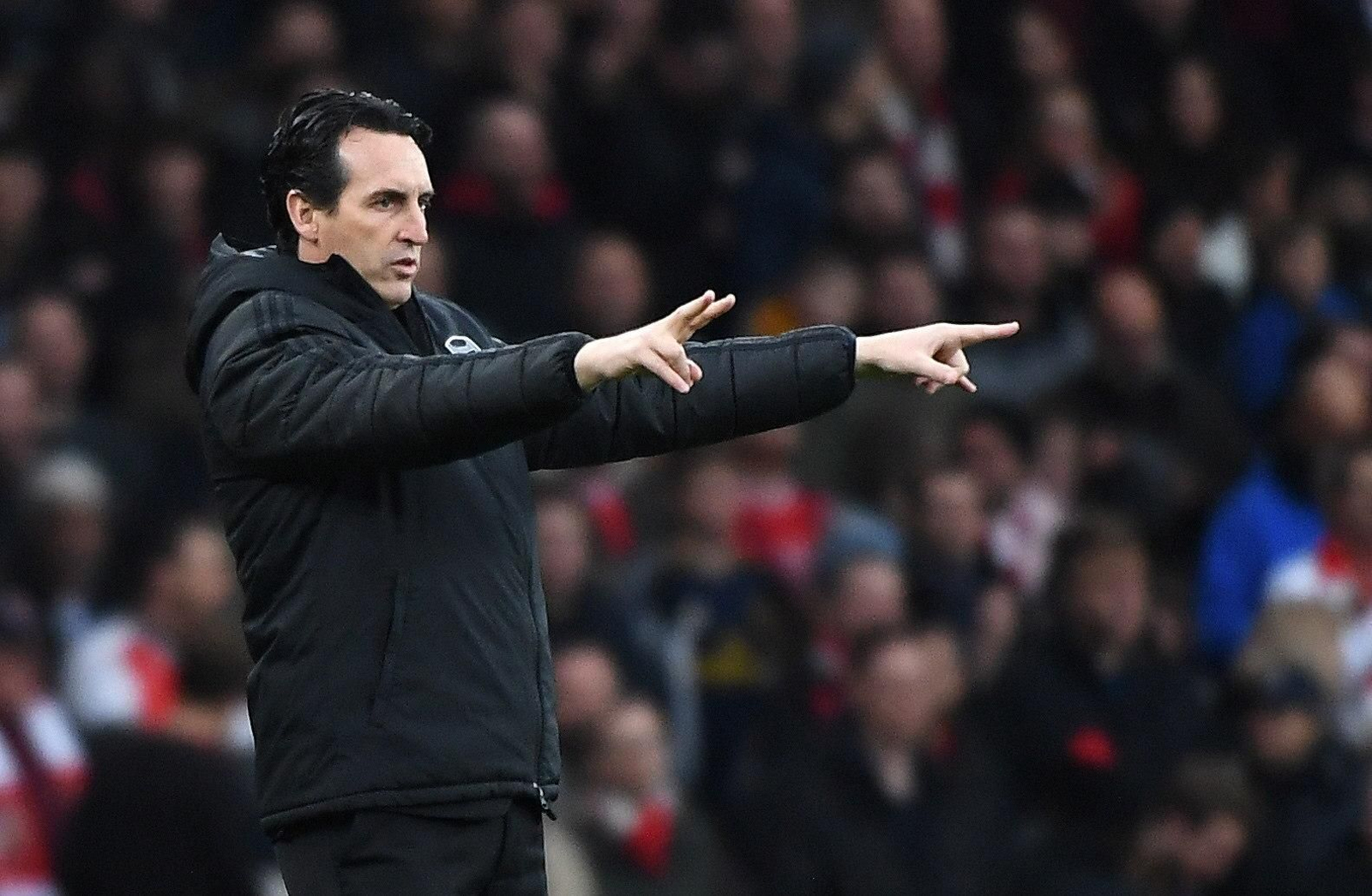 Unai Emery, entrenador del Villarreal.