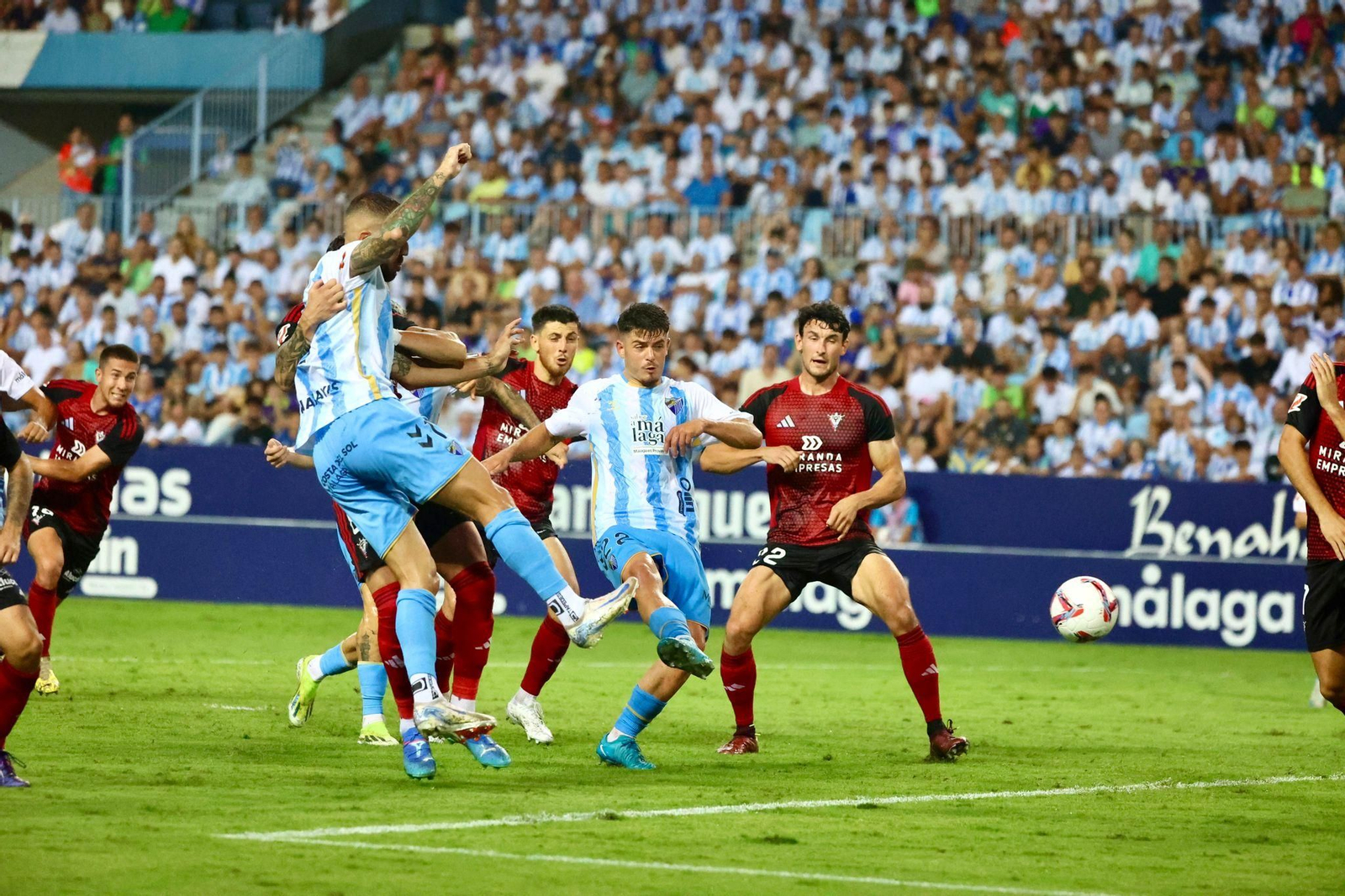 Las fotos del Málaga CF - Mirandés