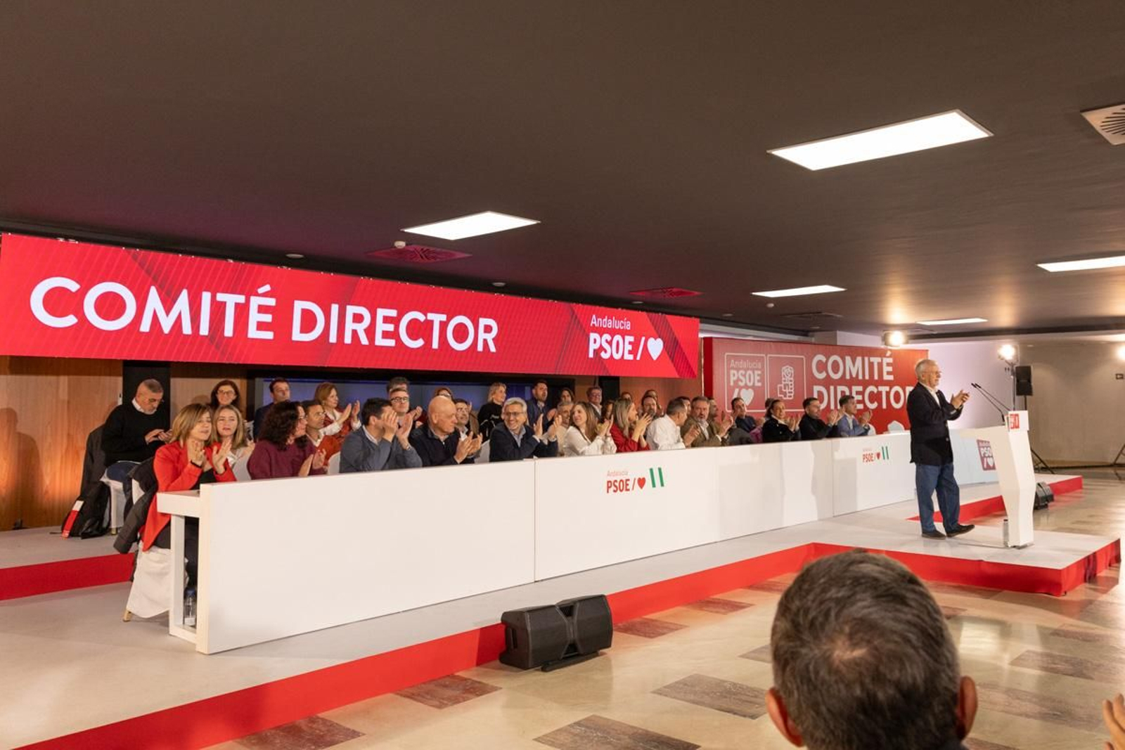 Asistentes al Comité Director del PSOE andaluza en Jaén