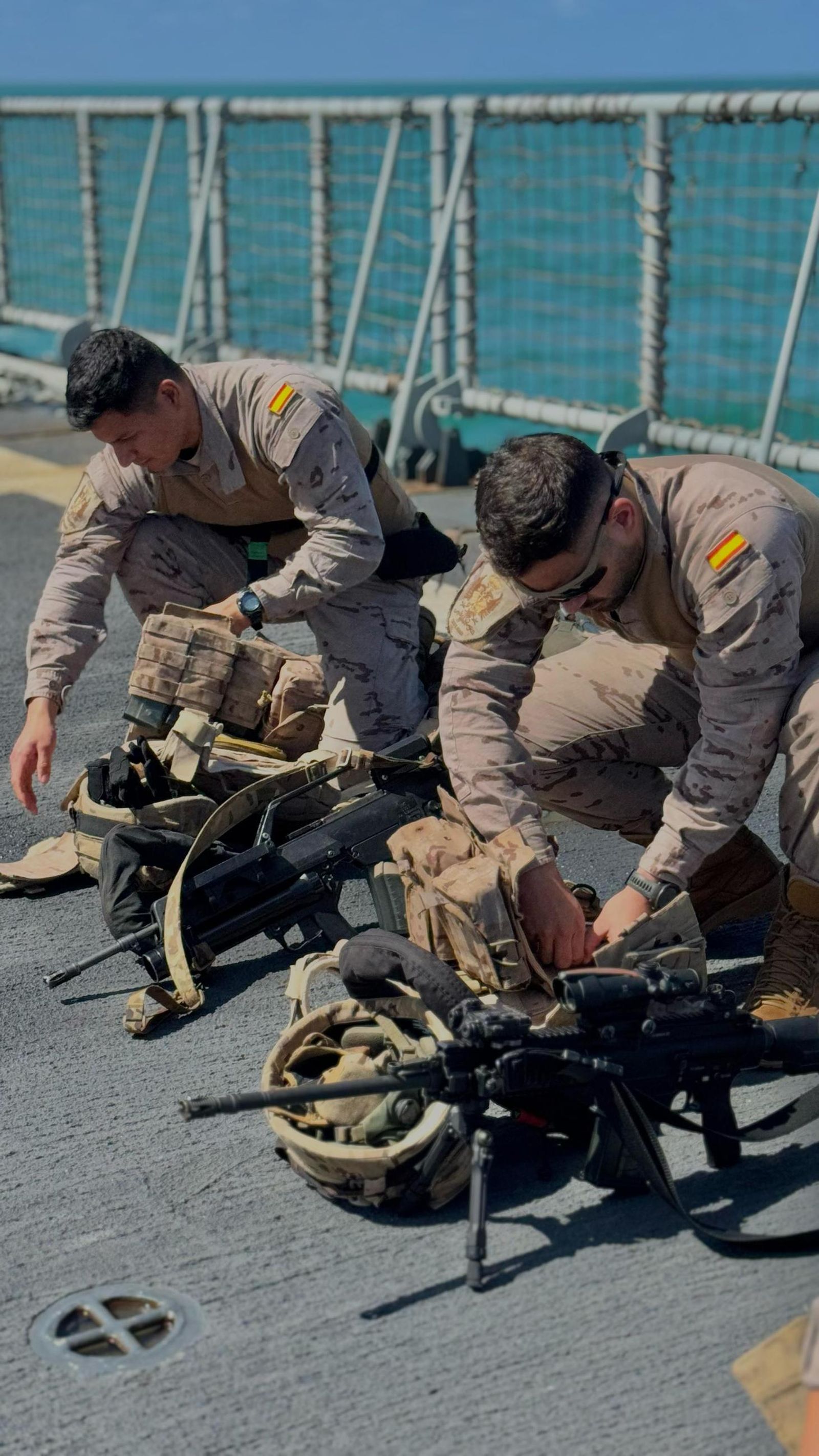 Las fotos del mayor ejercicio de los últimos años en el Estrecho de Gibraltar y el Golfo de Cádiz de la Armada y la OTAN