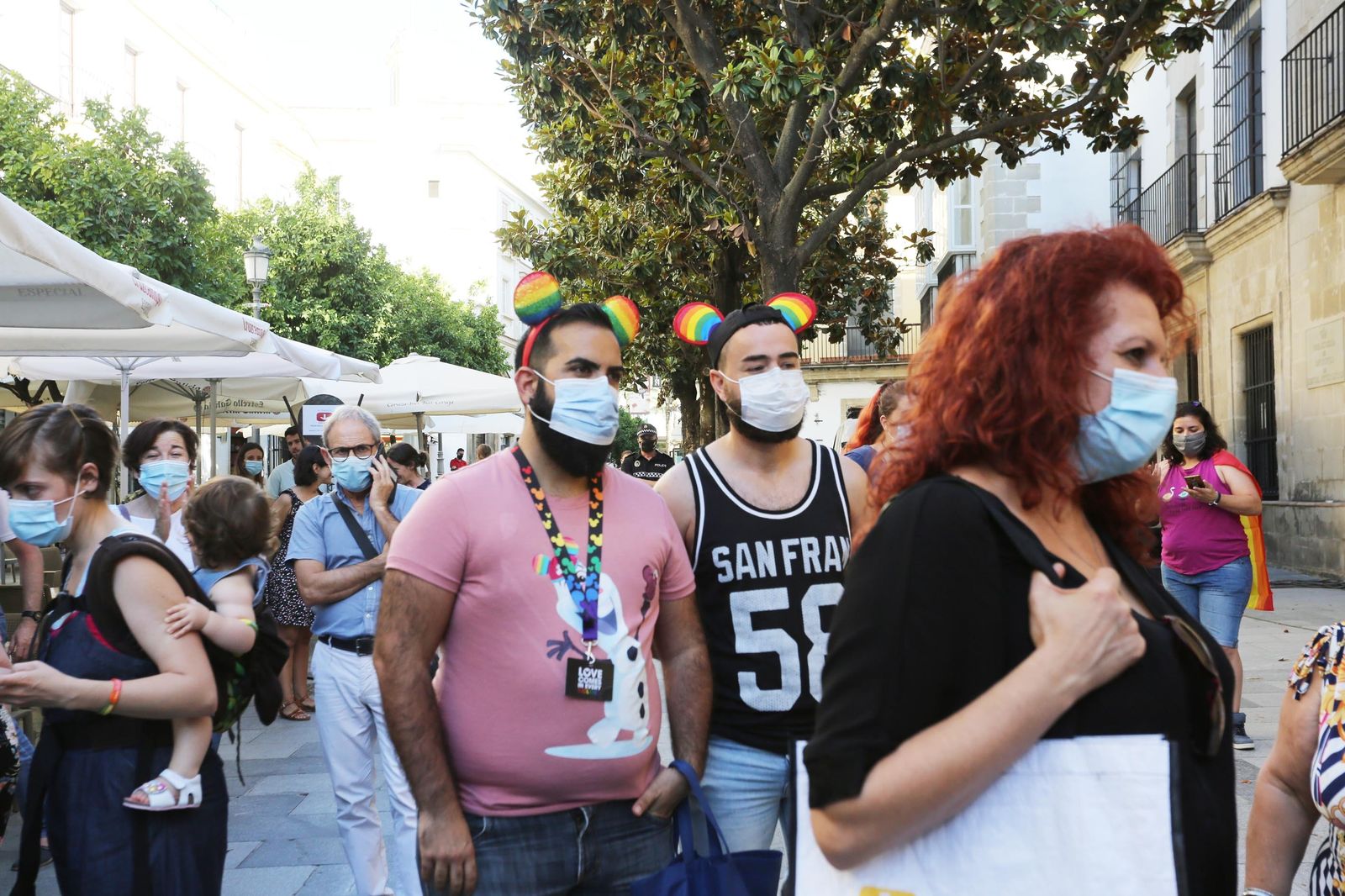 Imágenes de la celebración del día del Orgullo Gay en Jerez