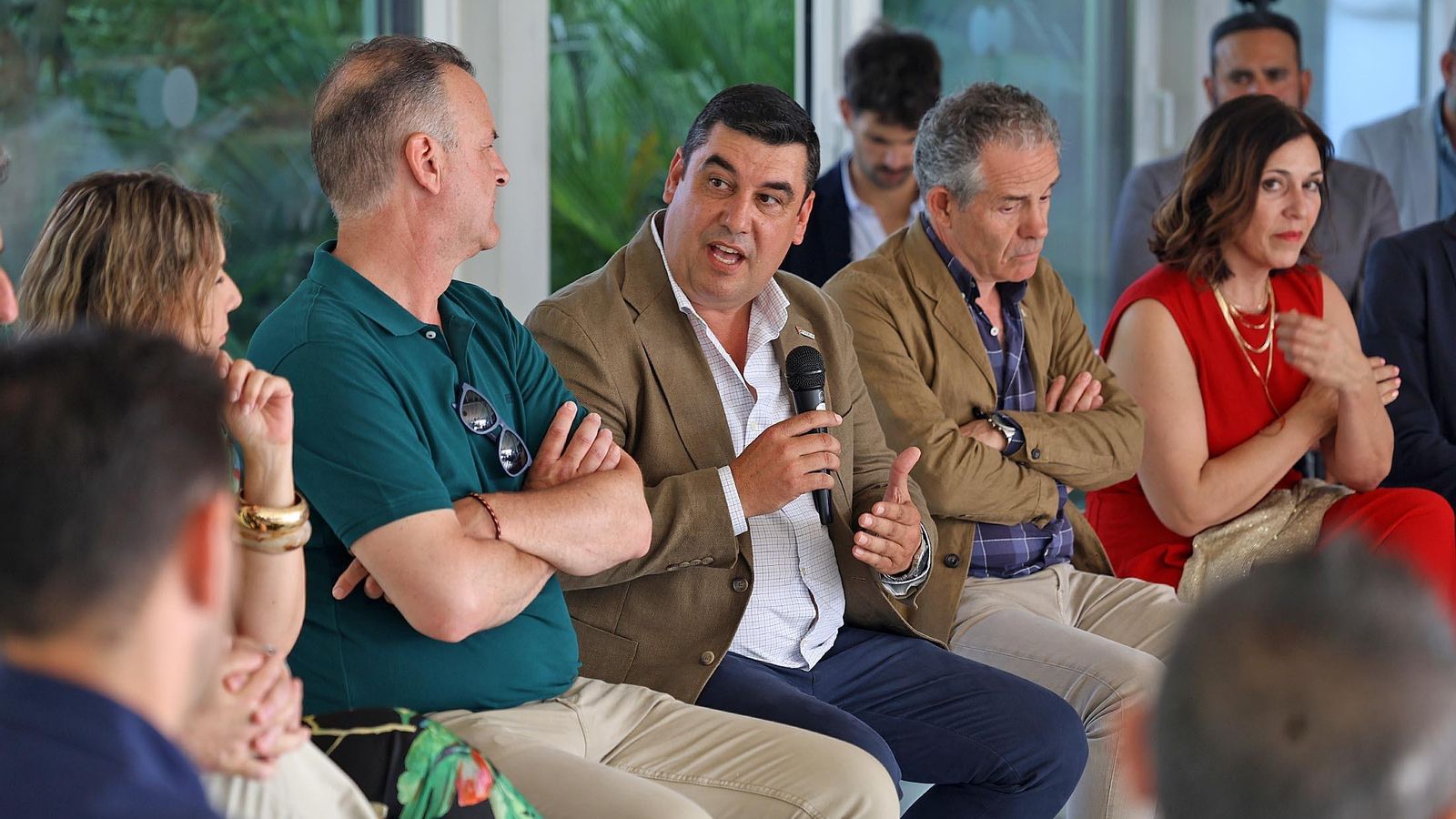 Francisco José Gómez, presidente de Freshuelva, durante su intervención. Francisco José Gómez, presidente de Freshuelva, durante su intervención.