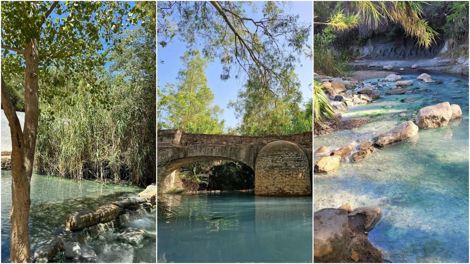 El entorno de los Baños de la Hedionda.