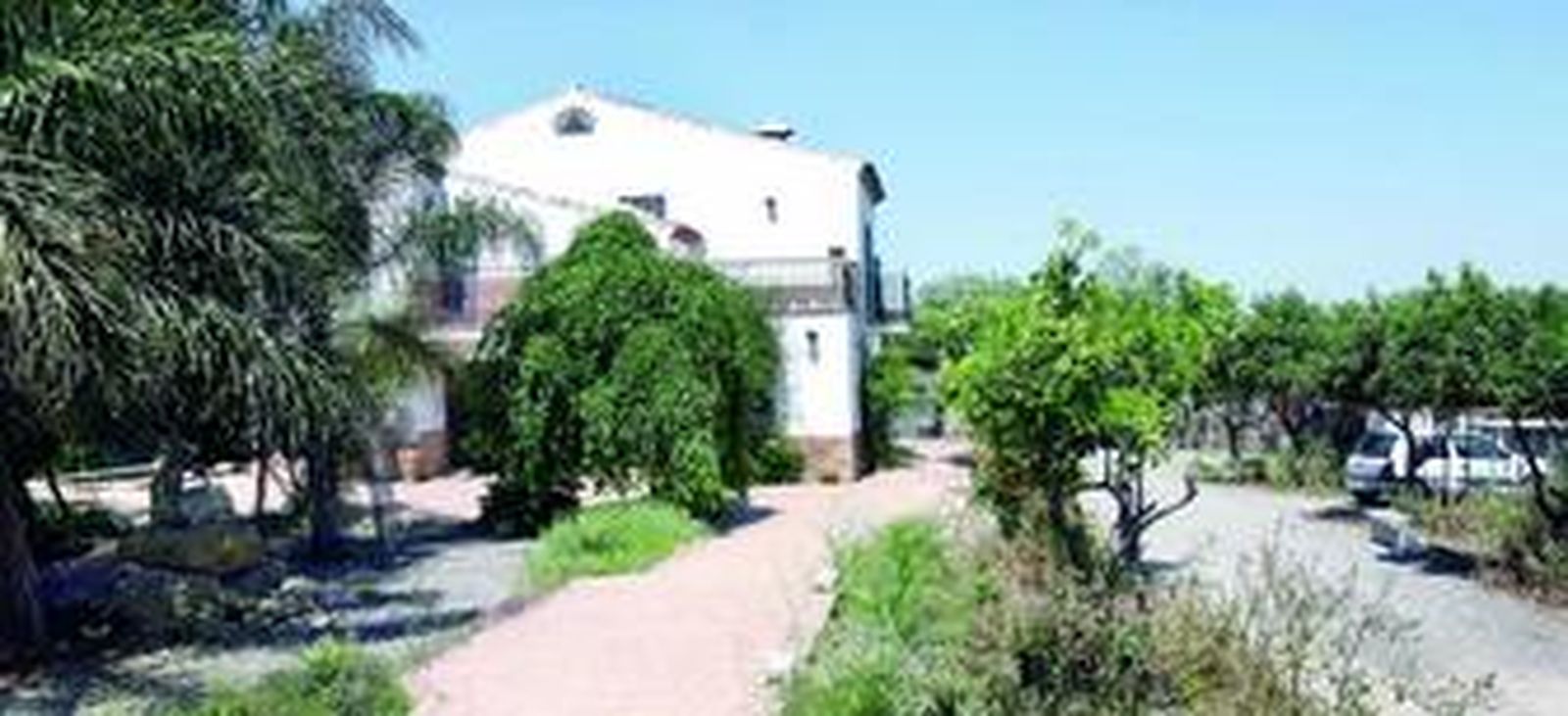 Vivienda de Alhaurín en la que fue hallada la víctima.