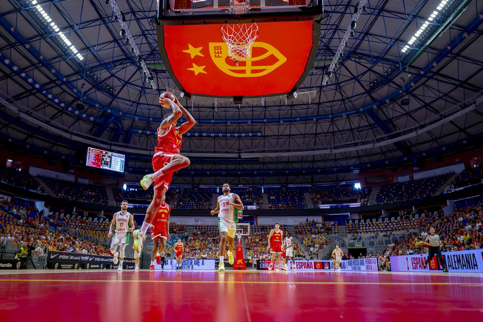 España B - Portugal en Málaga, en fotos