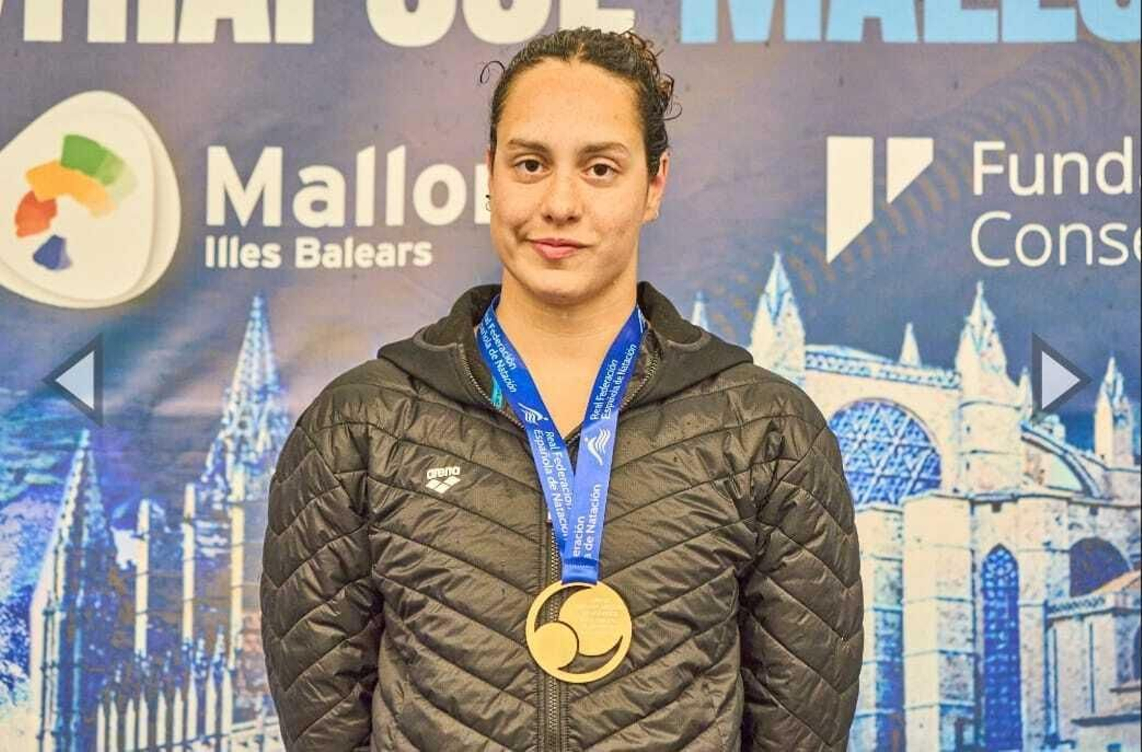 Alba Vázquez nadadora onubense.