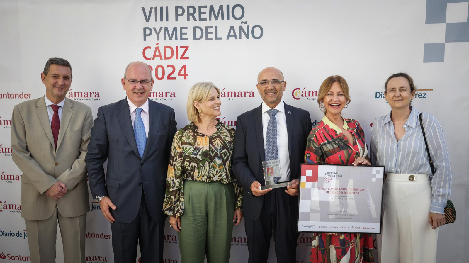 Imágenes de la entrega de los VIII Premios Pymes del año en Jerez