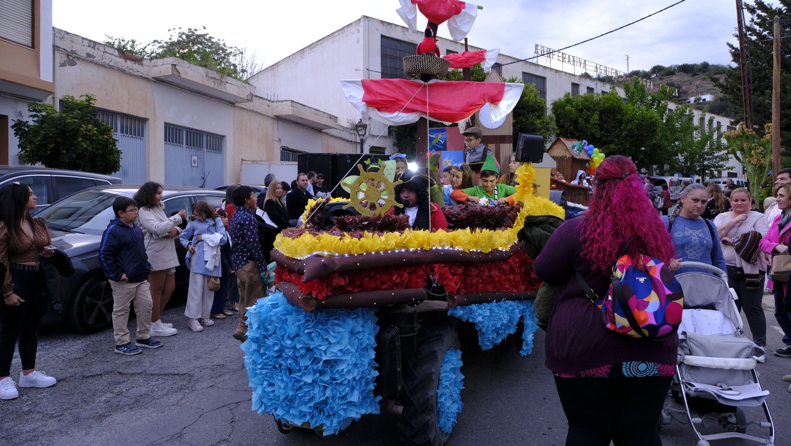 Las mejores imágenes de las carrozas de las fiestas de Canjáyar