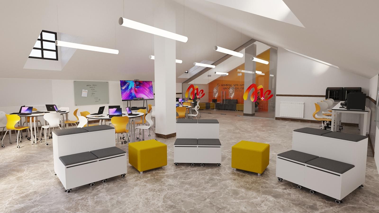 Aula de tecnología aplicada - Mercedarias Granada FP.