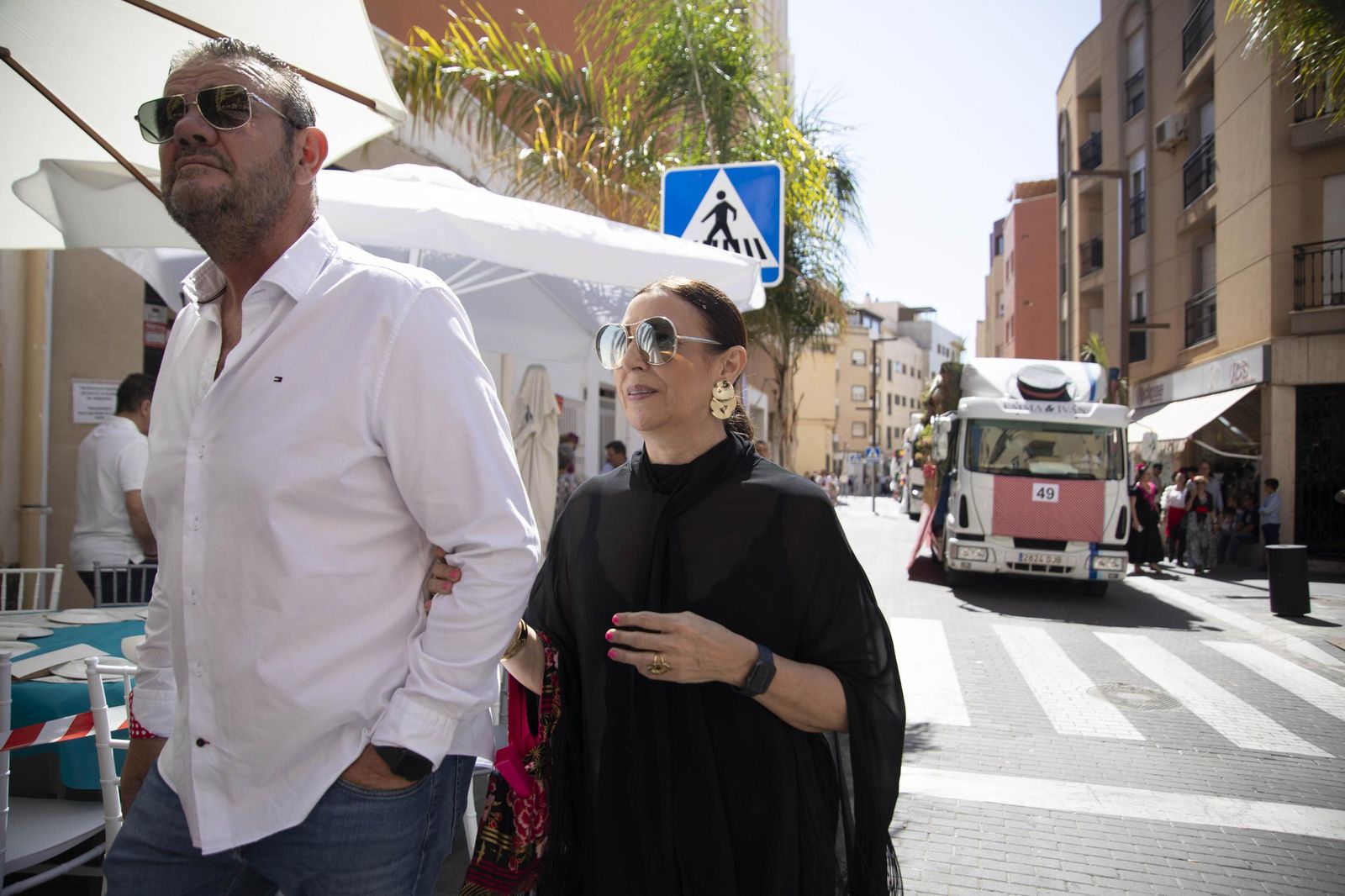 Las imágnes de la misa y procesión en honor a San Marcos en El Ejido