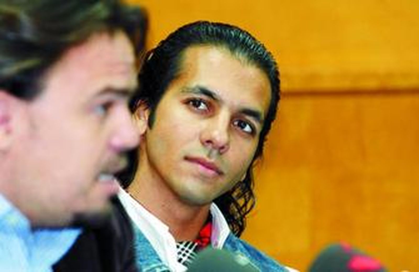 Farruquito, ayer, en la presentación del espectáculo en Granada.