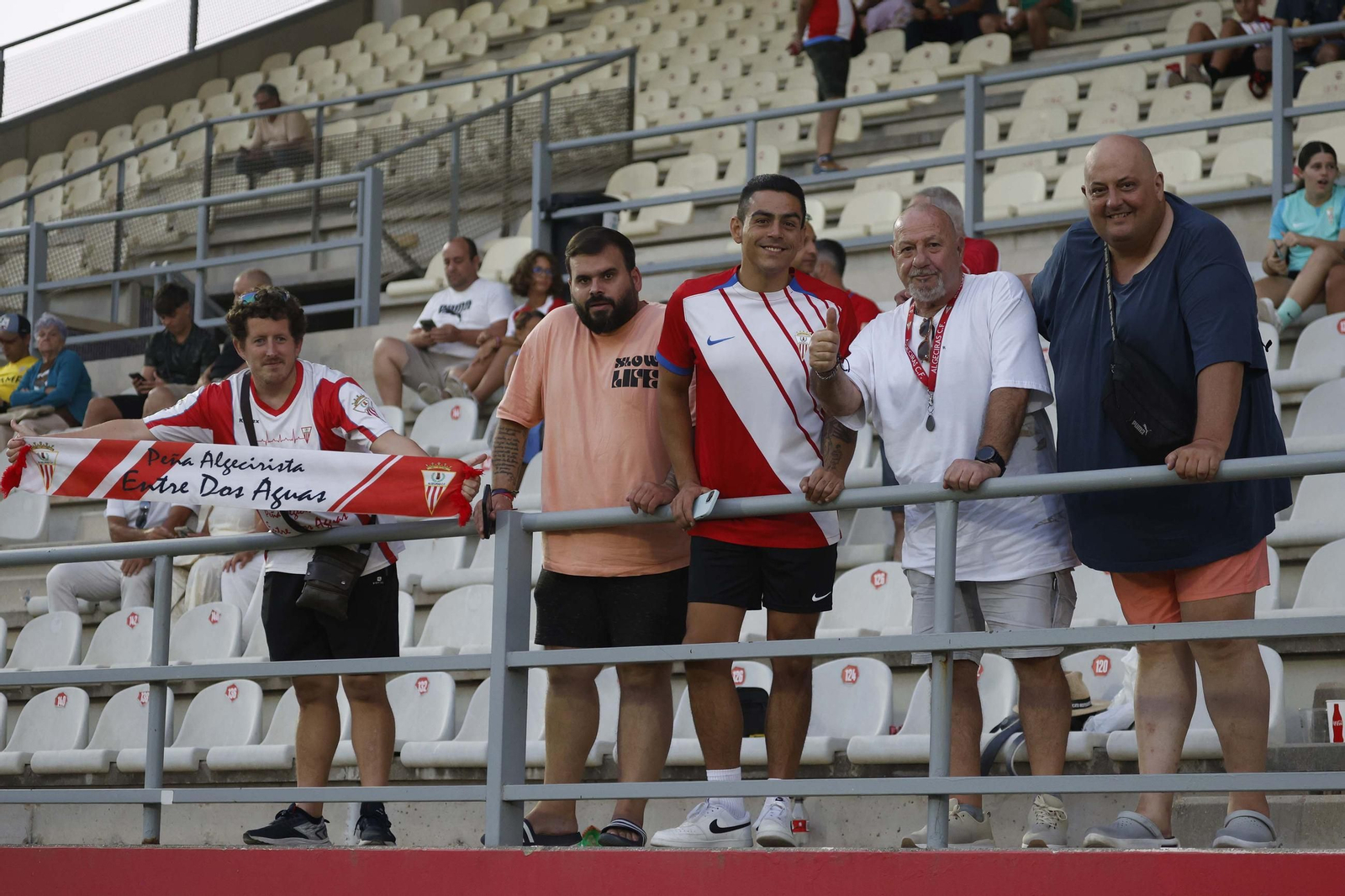 Las fotos del amistoso entre el Algeciras CF y el Xerez DFC en el Nuevo Mirador