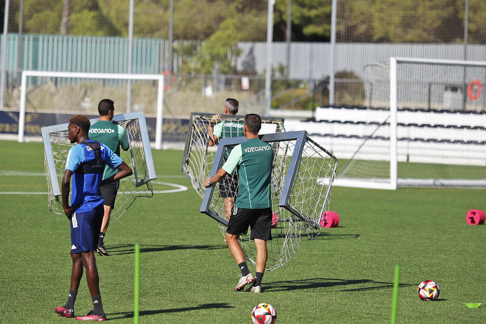 Imágenes del entrenamiento del Recreativo de Huelva