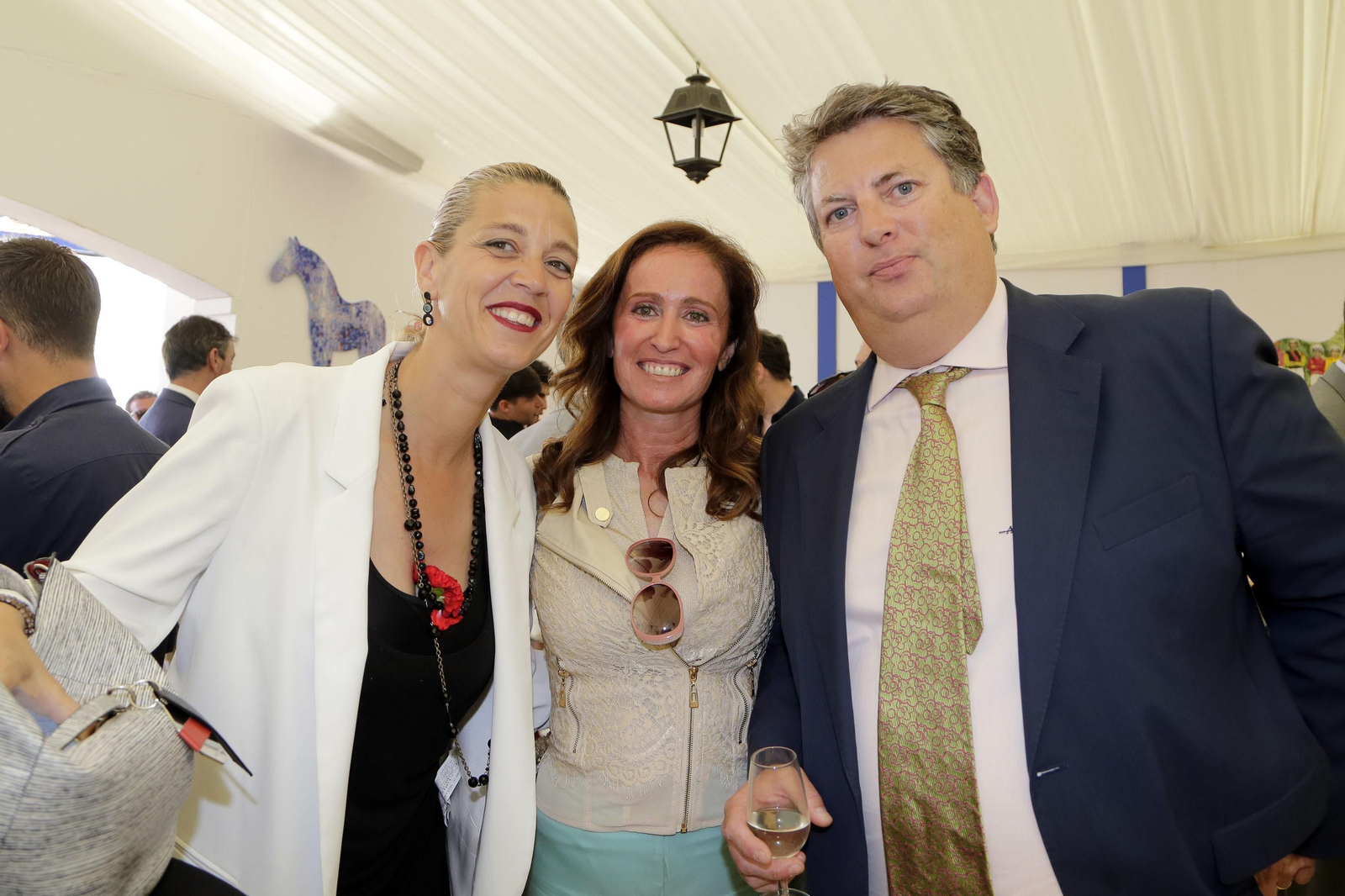 Xenia Casanova, Lara Lage y Fonsi Domecq.