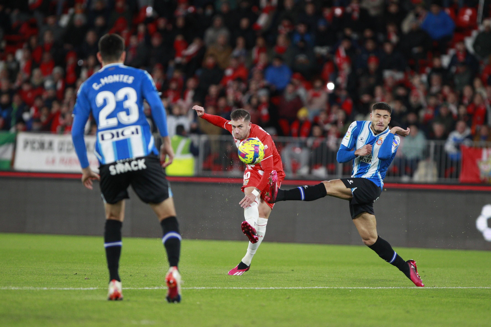Imágenes del partido U.D. Almería-R.C.D. Espanyol