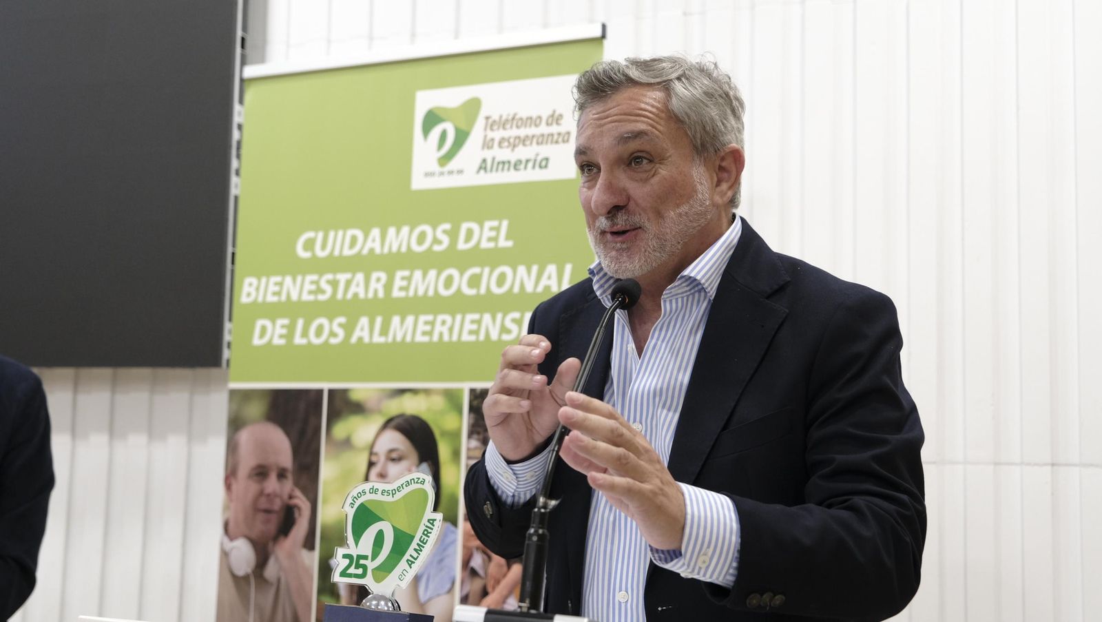 25 aniversario del Teléfono de la Esperanza en Almería, en imágenes