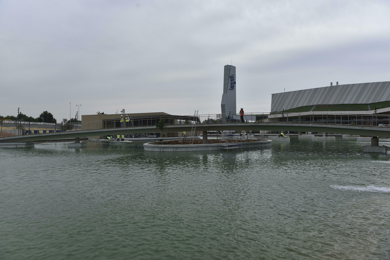 Recorrido visual por el Centro Lagoh de Palmas Altas: últimos preparativos para el estreno