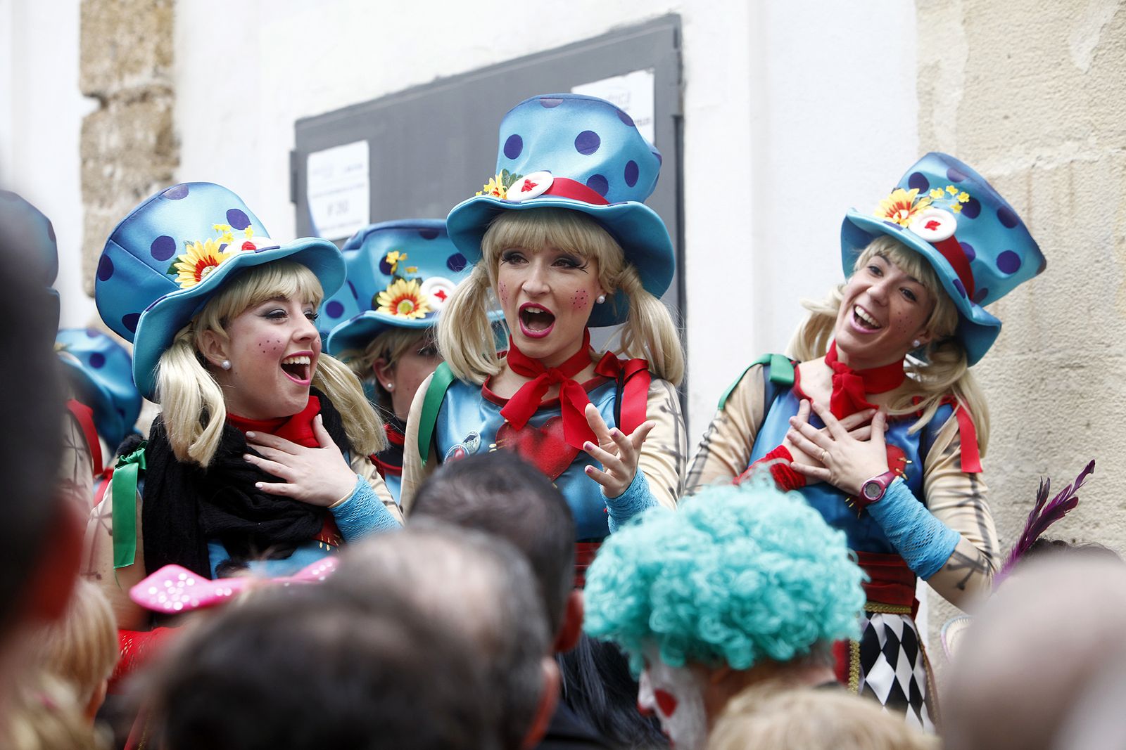 Batalla de coplas en el Mercado