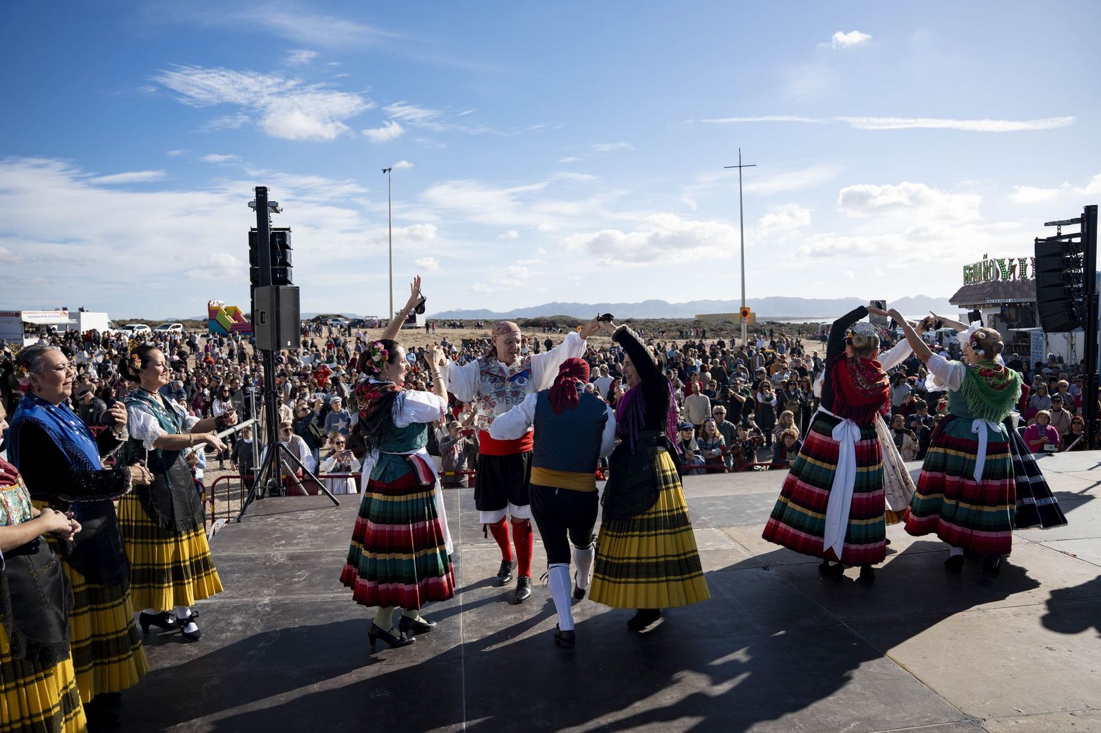 La Romería de Torregarcía; las imágenes de la memoria viva de Almería junto al mar